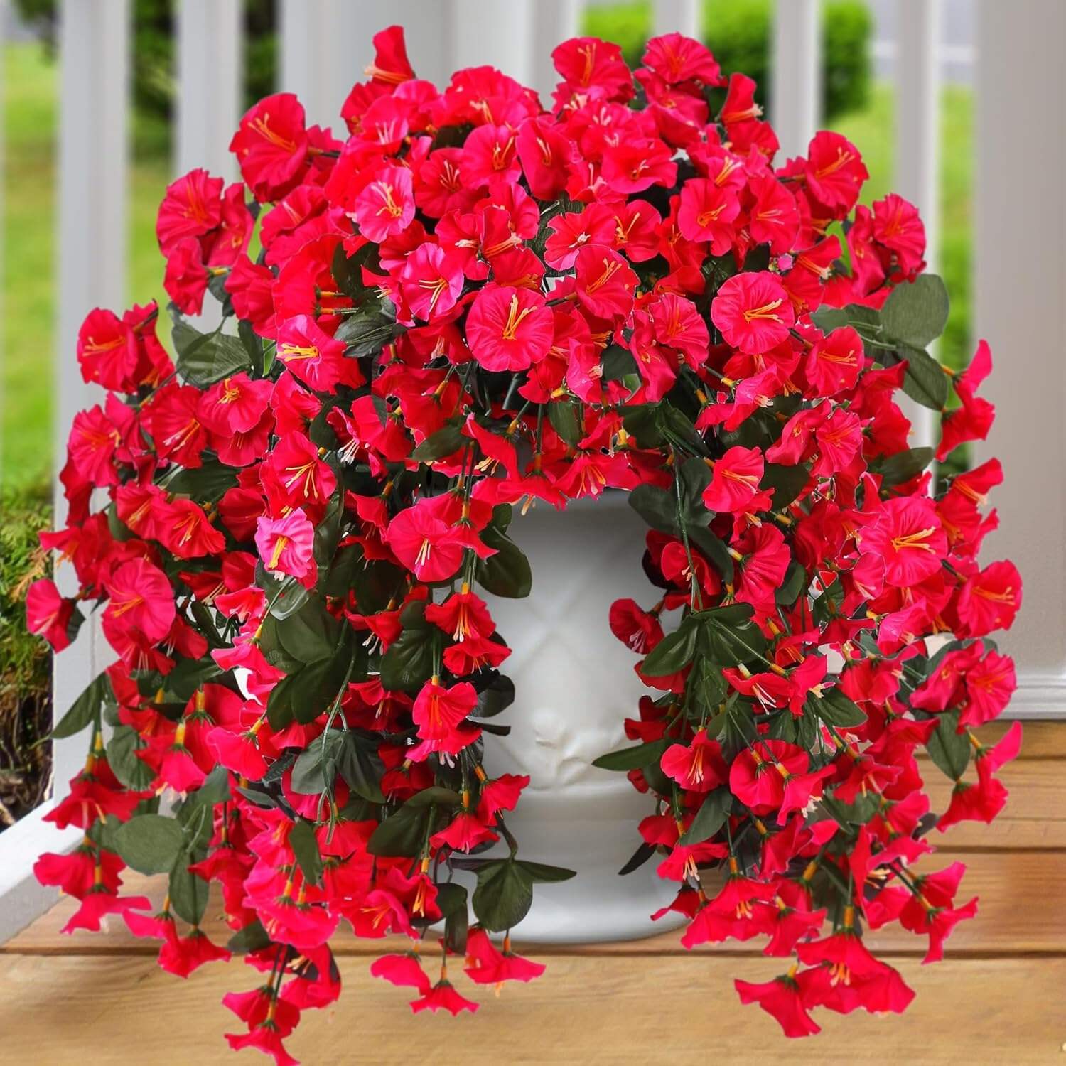 🔥On Sale🔥Artificial Faux Hanging Flowers Plants - UV resistant, Waterproof，Windproof