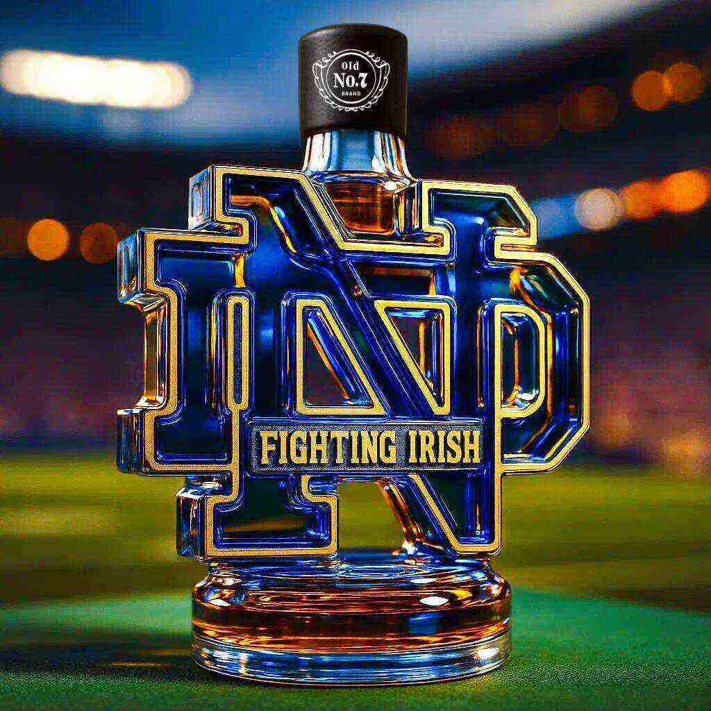 Fighting Irish Whiskey Bottle
