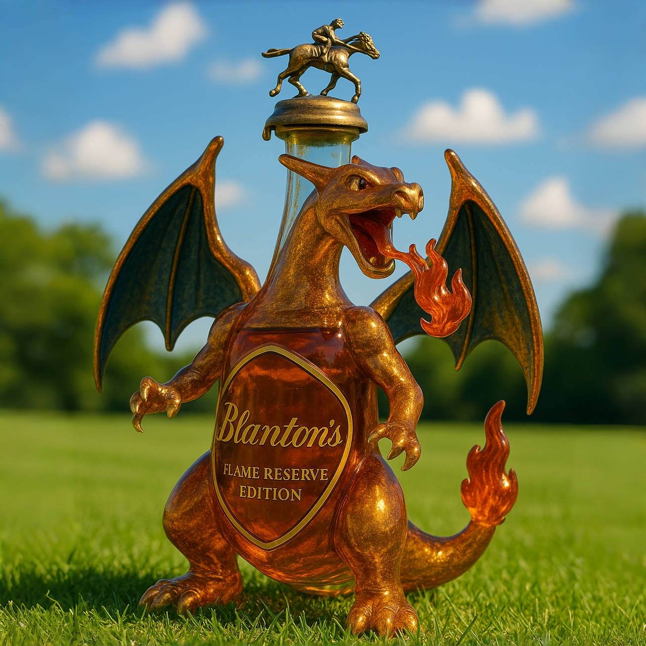 Charizard Whiskey Bottle