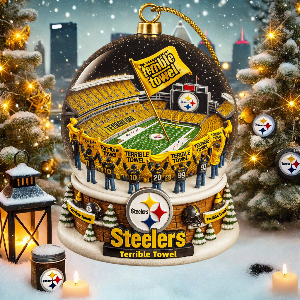 Pittsburgh Steelers Christmas Decorations