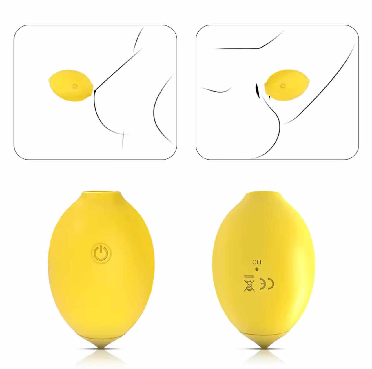 LICKLIP Lemon Clit Sucking Vibrator