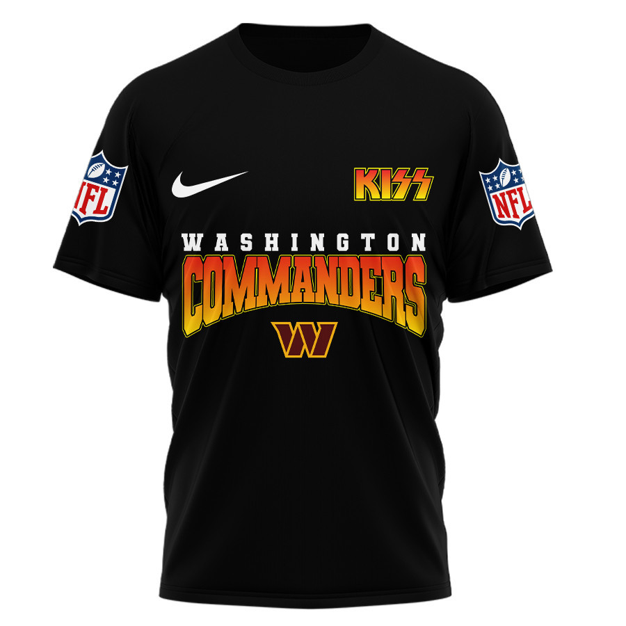 Washington Commanders | Premium NFL Kiss Band 3D Shirt TD