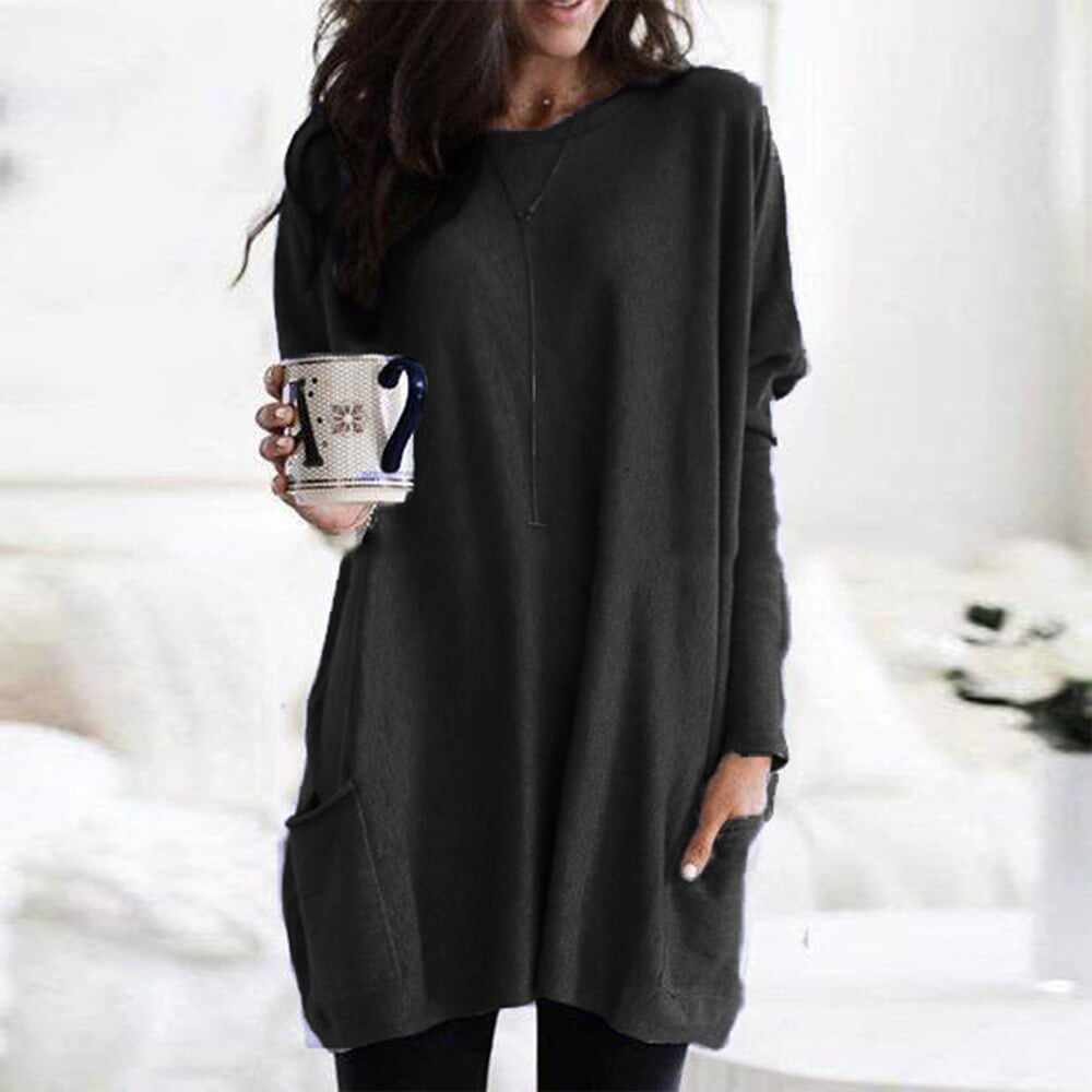 ✨Hot Sale🔥New long sleeve casual pocket t-shirt
