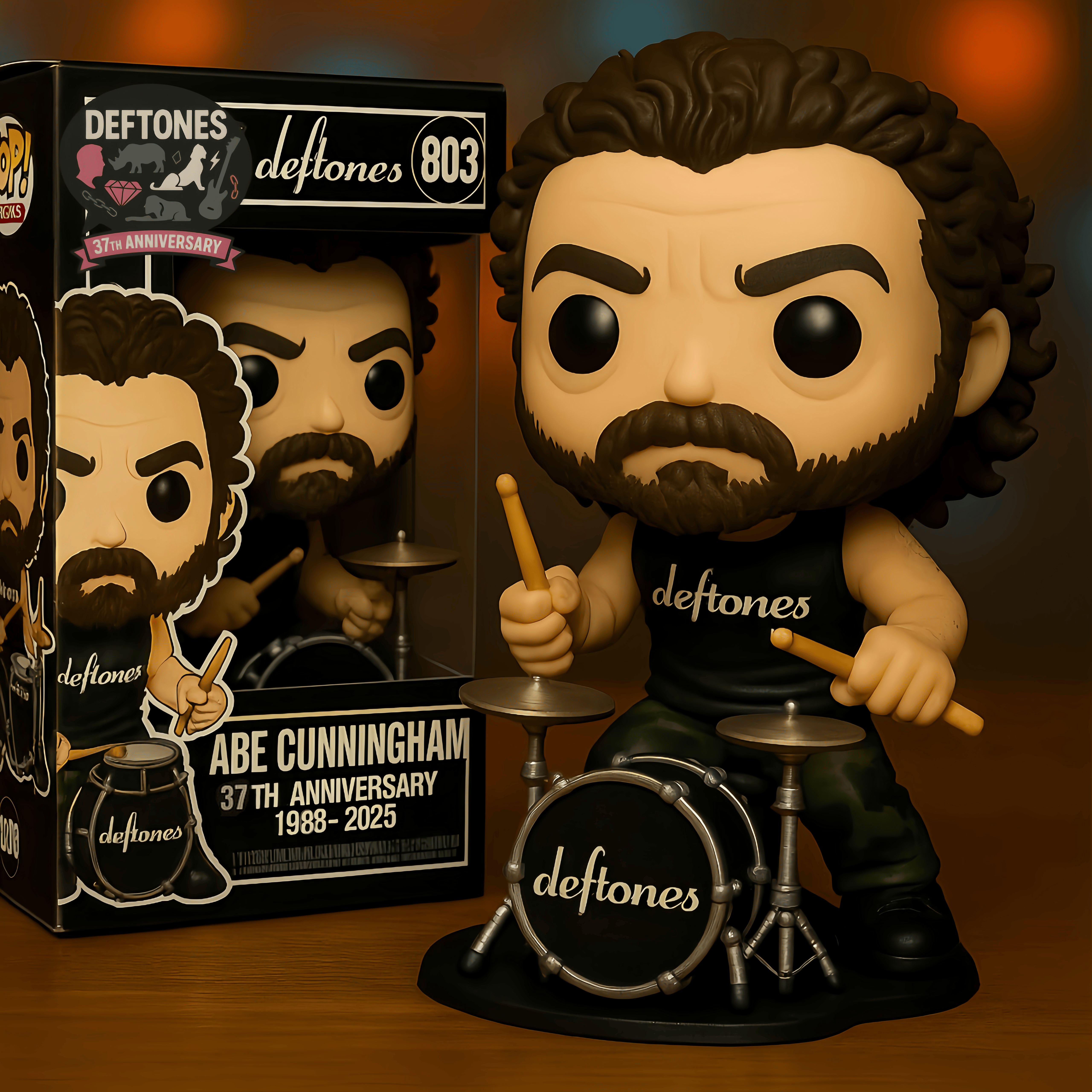 Deftones 37th Anniversary POP Figure!