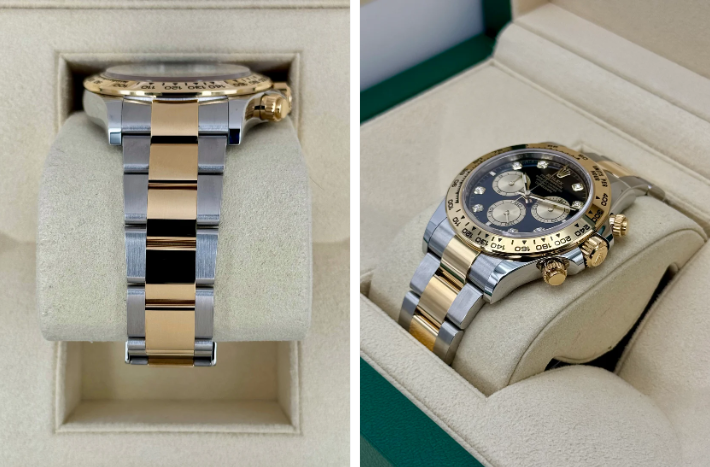 NEW 2025 Rolex Daytona 40mm 126503 Two-Tone Black Diamond Dial