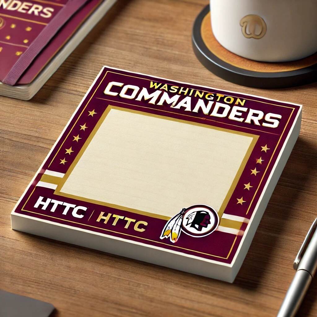 Football Team Sticky Notes