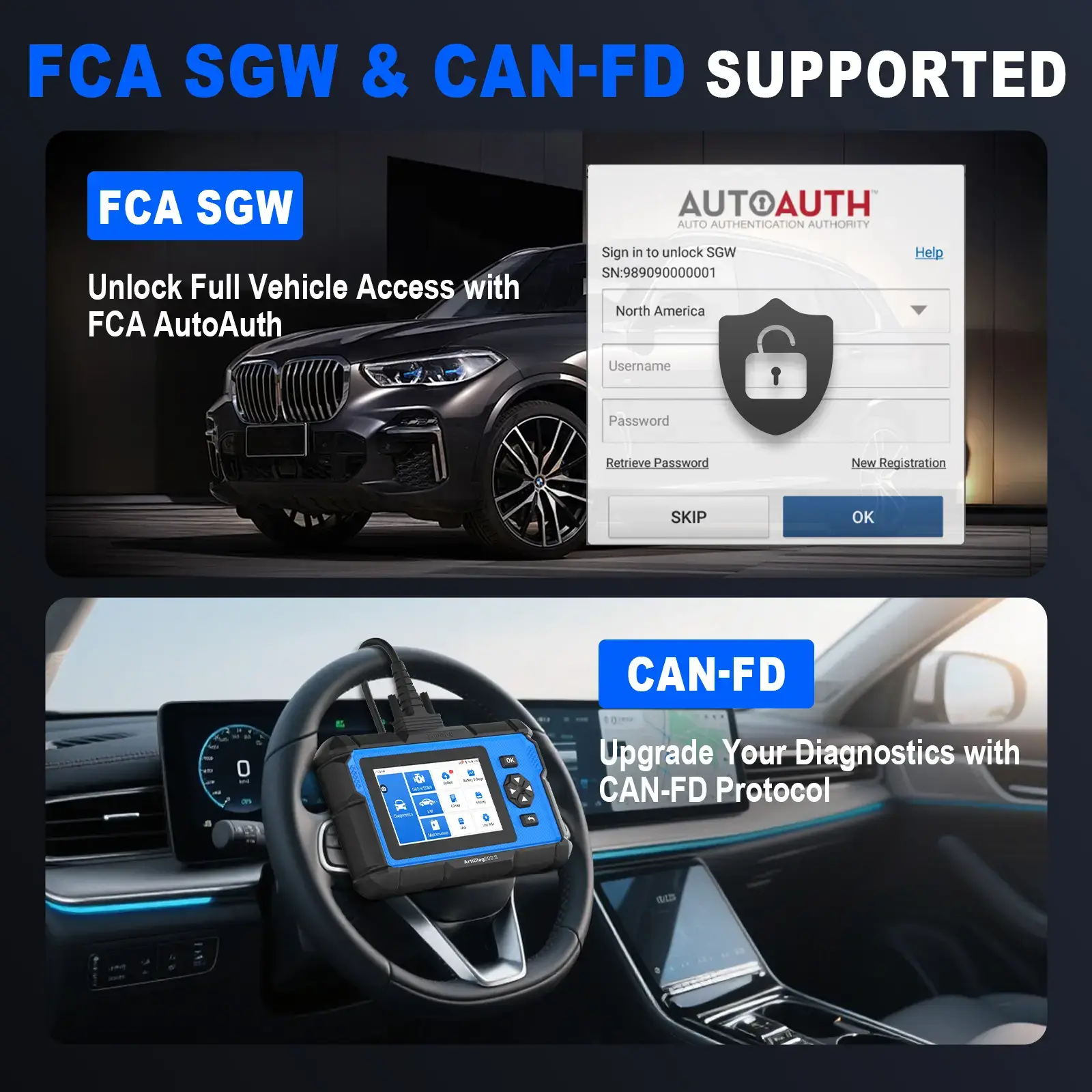 2026 600Pro full-system diagnostic scan tool, equipped with 9 maintenance functions, supports Android and iOS systems, upgraded version of AD600S/AD500, lifetime free upgrades