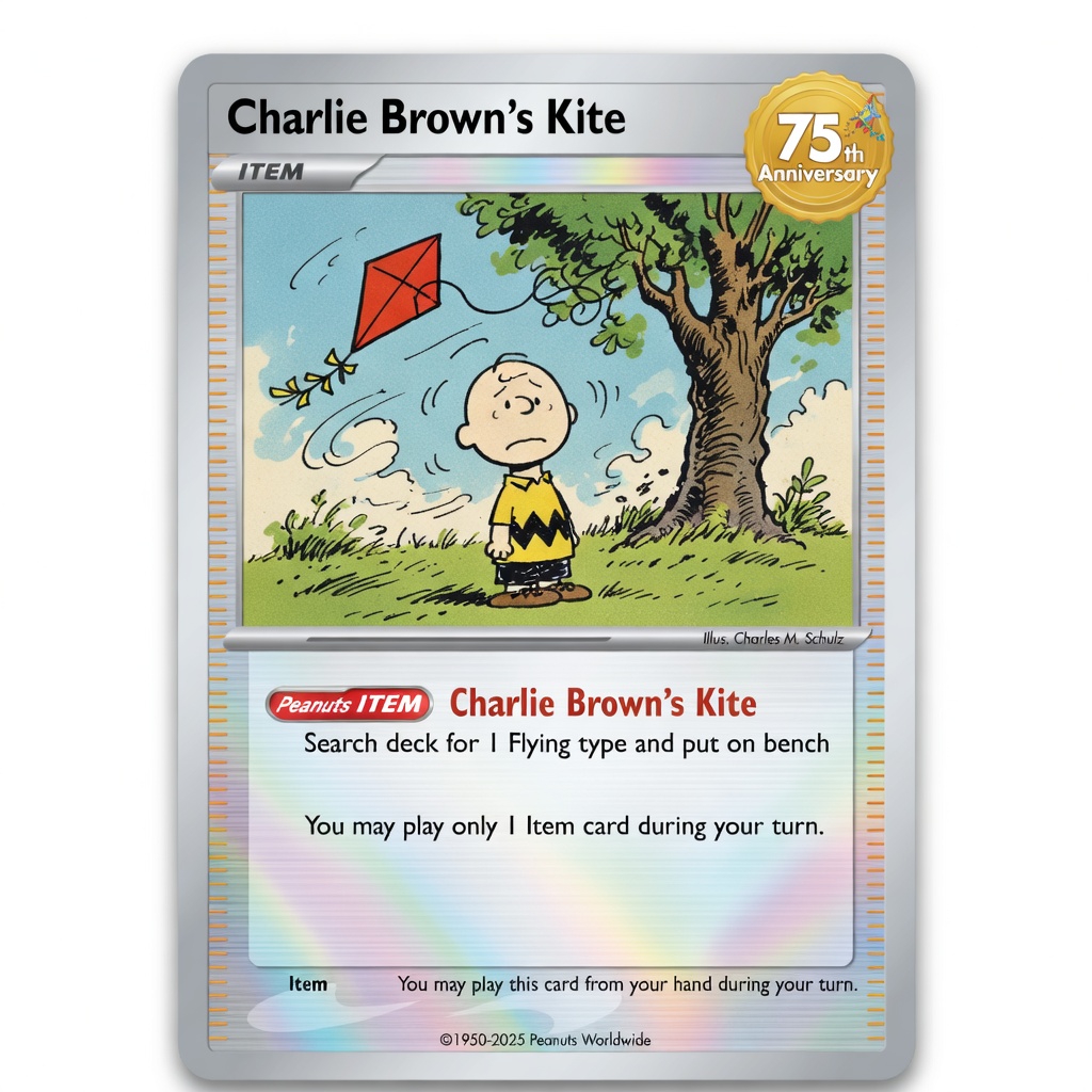 🎴 Peanuts 75th Anniversary Collector’s TCG Card Set