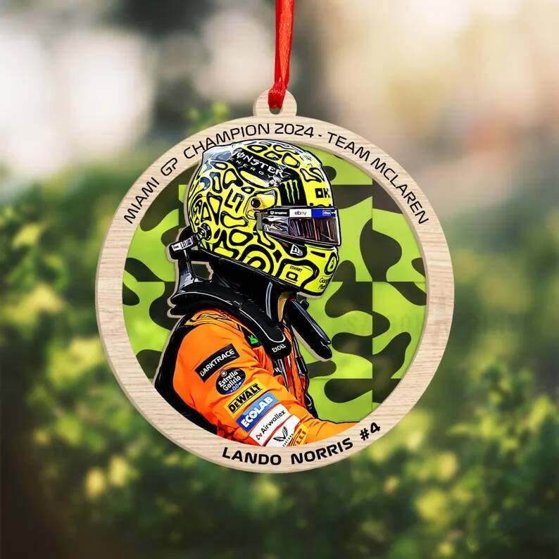 Formula 1 Racing Christmas Ornament | F1 Tree Decor