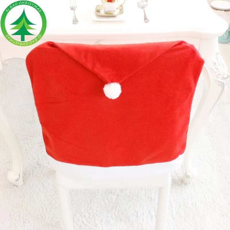 Christmas Chair Back Covers For Dinning Room Decoration