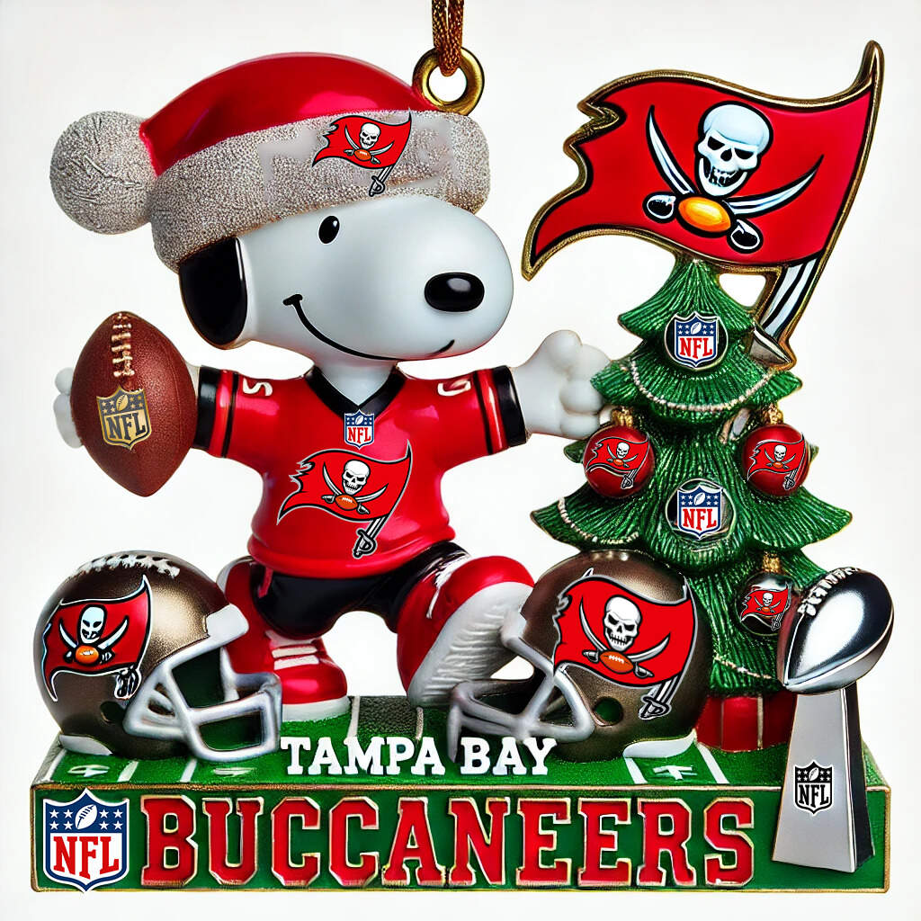 Football Team Christmas Ornaments