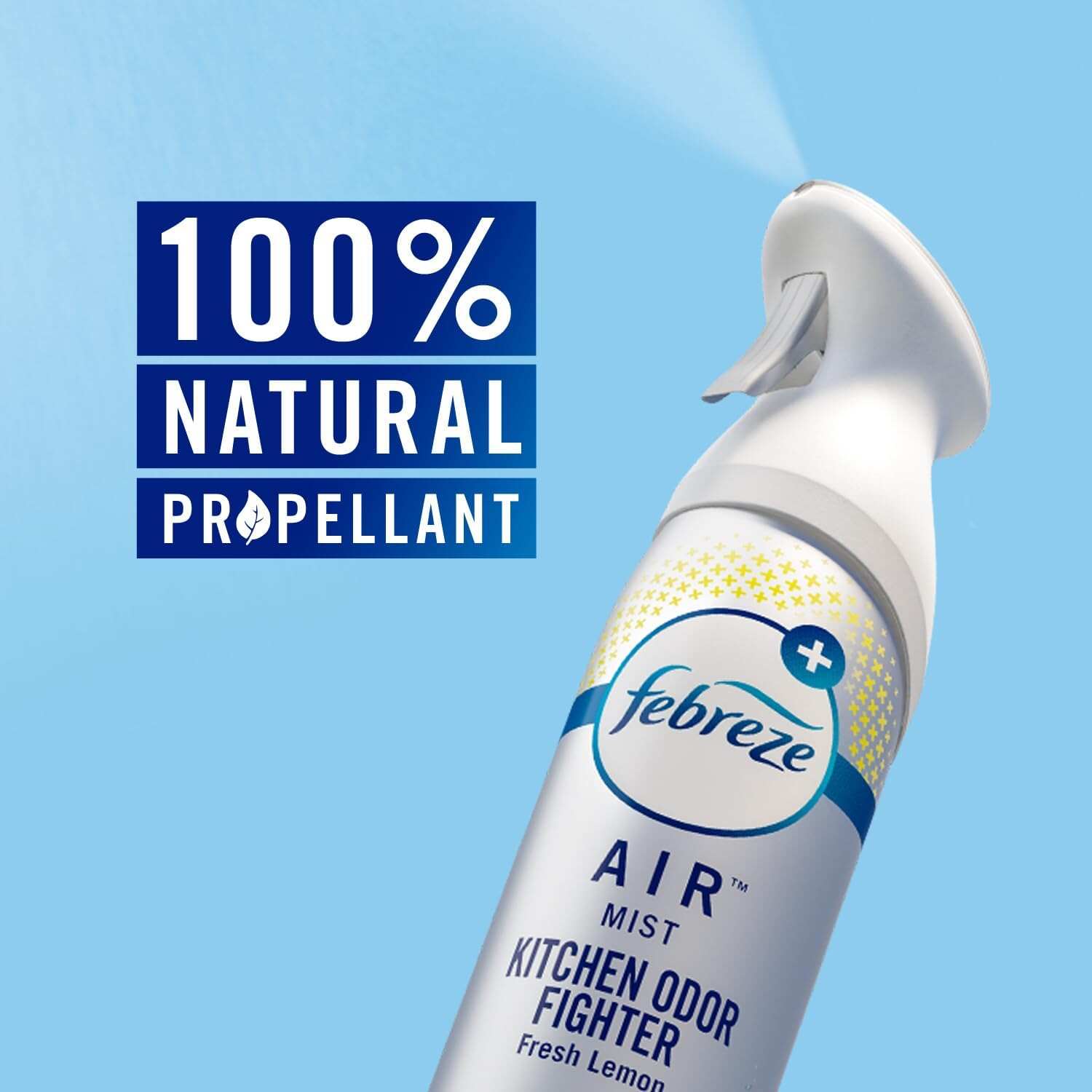 Febreze Room Air Fresheners, Home & Kitchen Room Fresheners, Air Freshener Spray, Odor Fighter Air Freshener for Home, Fresh Lemon Scent, 8.8 oz. Aerosol Can (Pack of 3)