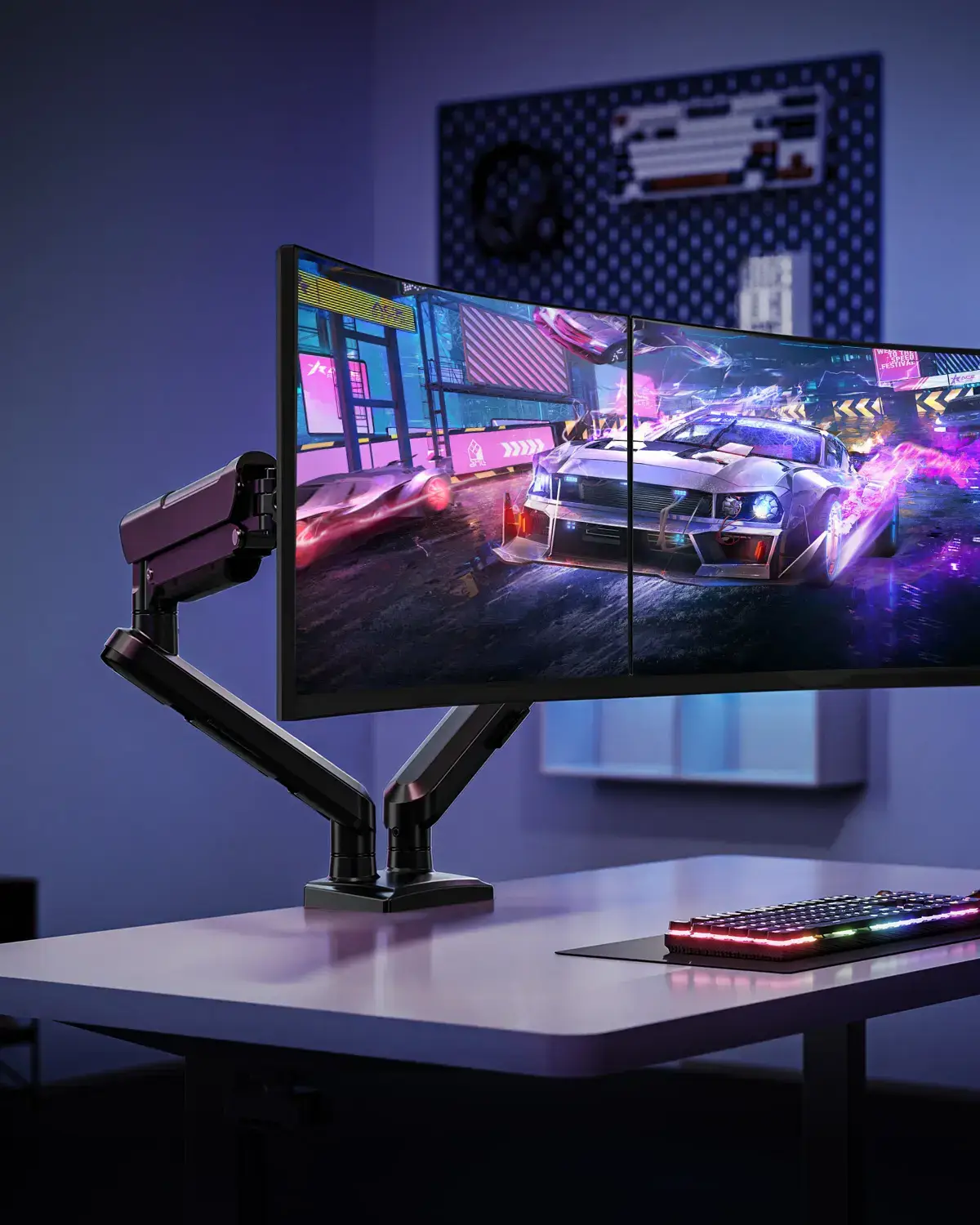 Dual Monitor Stand 13-32