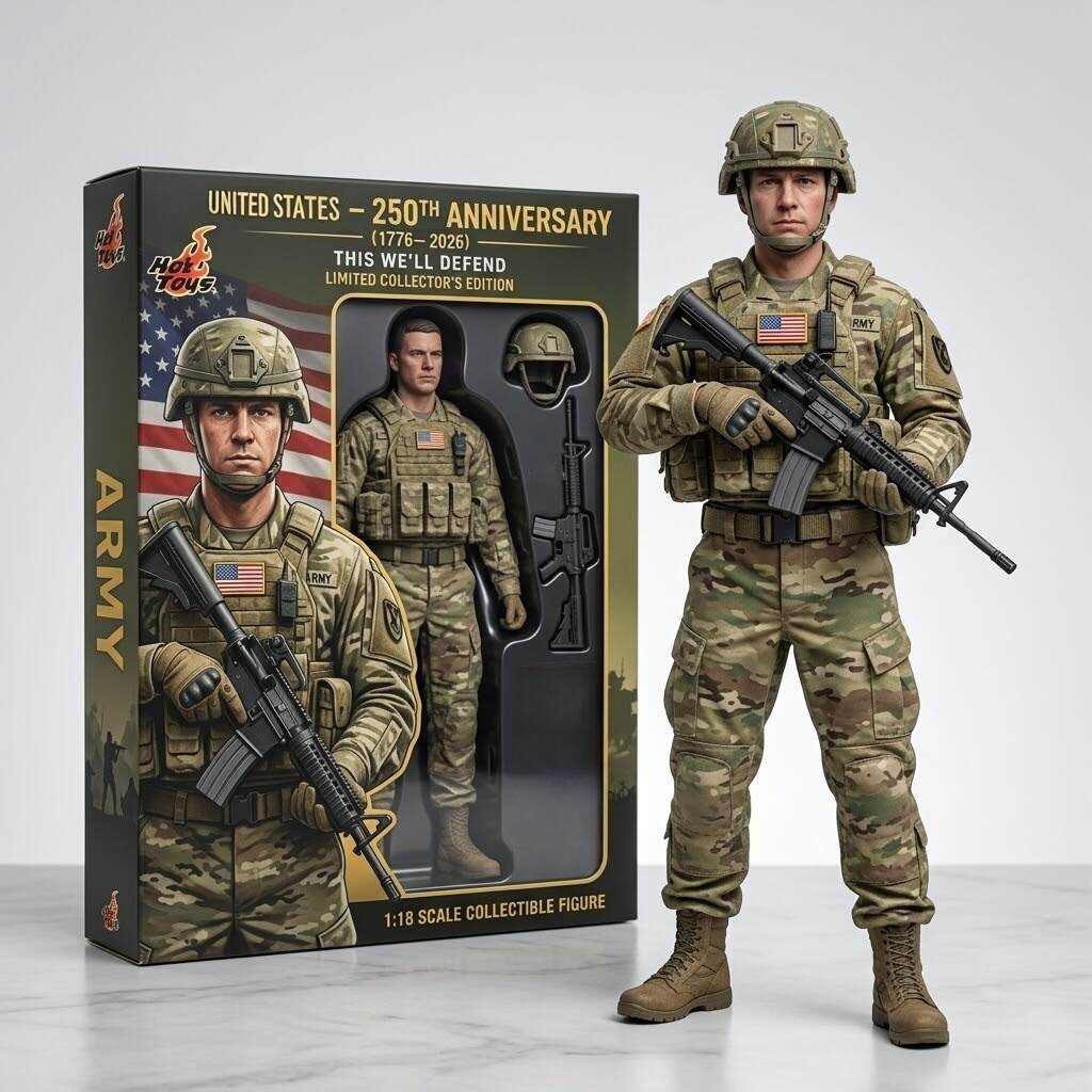 United States 250th Anniversary Hot Toys Figure