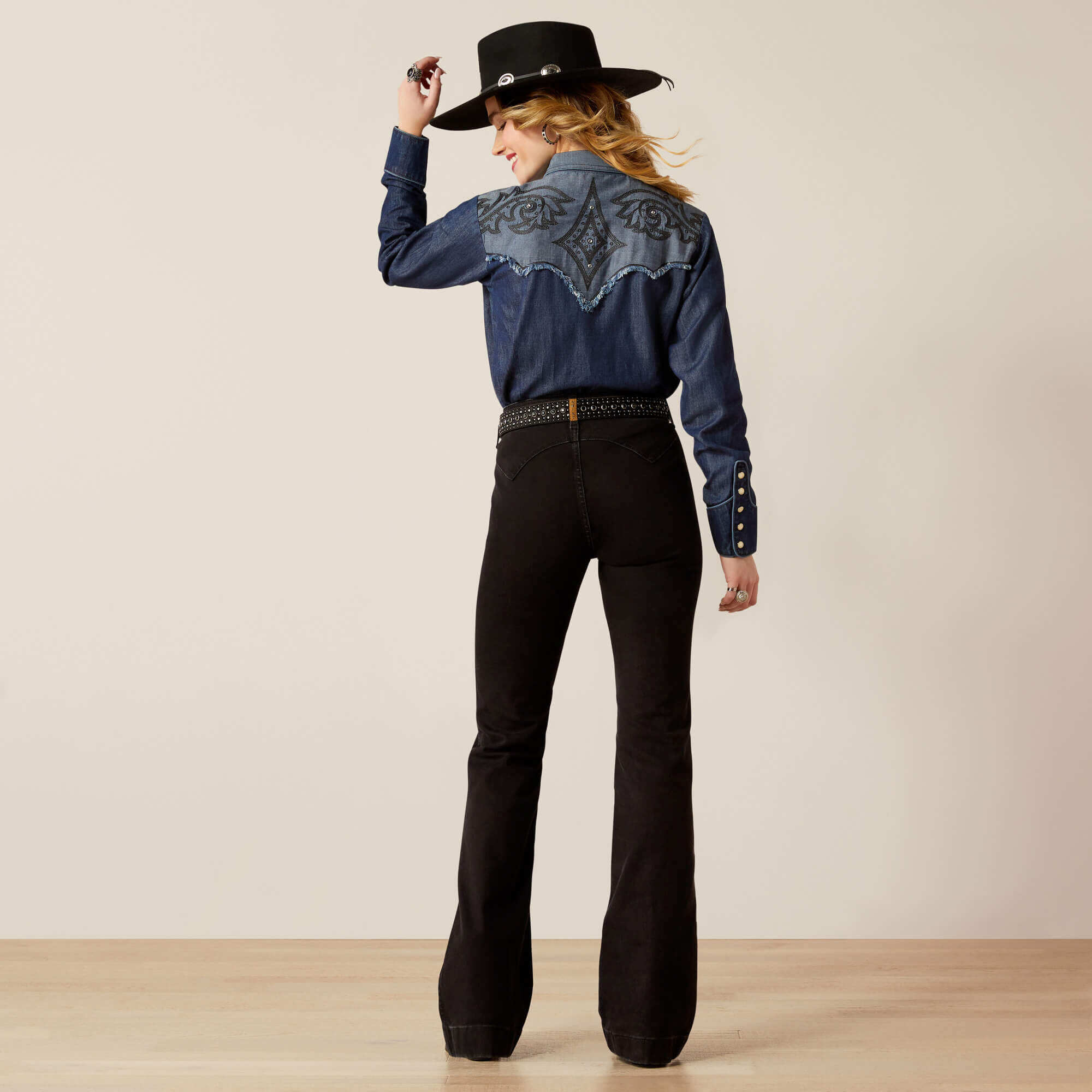 High Rise Dixie Slim Trouser Jeans