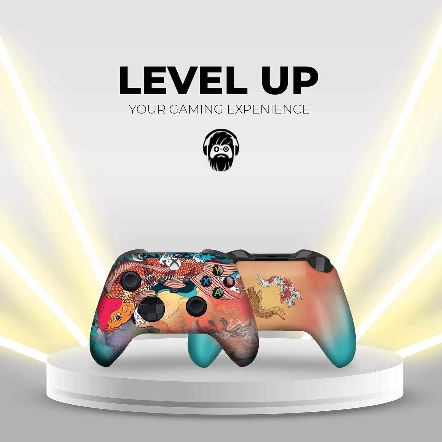 DreamController Original X-box Wireless Controller Special Edition Customized Compatible with X-box One S/X-box Series X/S & Windows 10 Made with Advanced HydroDip Print Technology(Not Just a Skin)