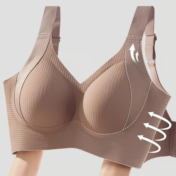🎁Buy 1 Get 3 Packs🔥Women's Ribbed Adjustable Wireless Bra