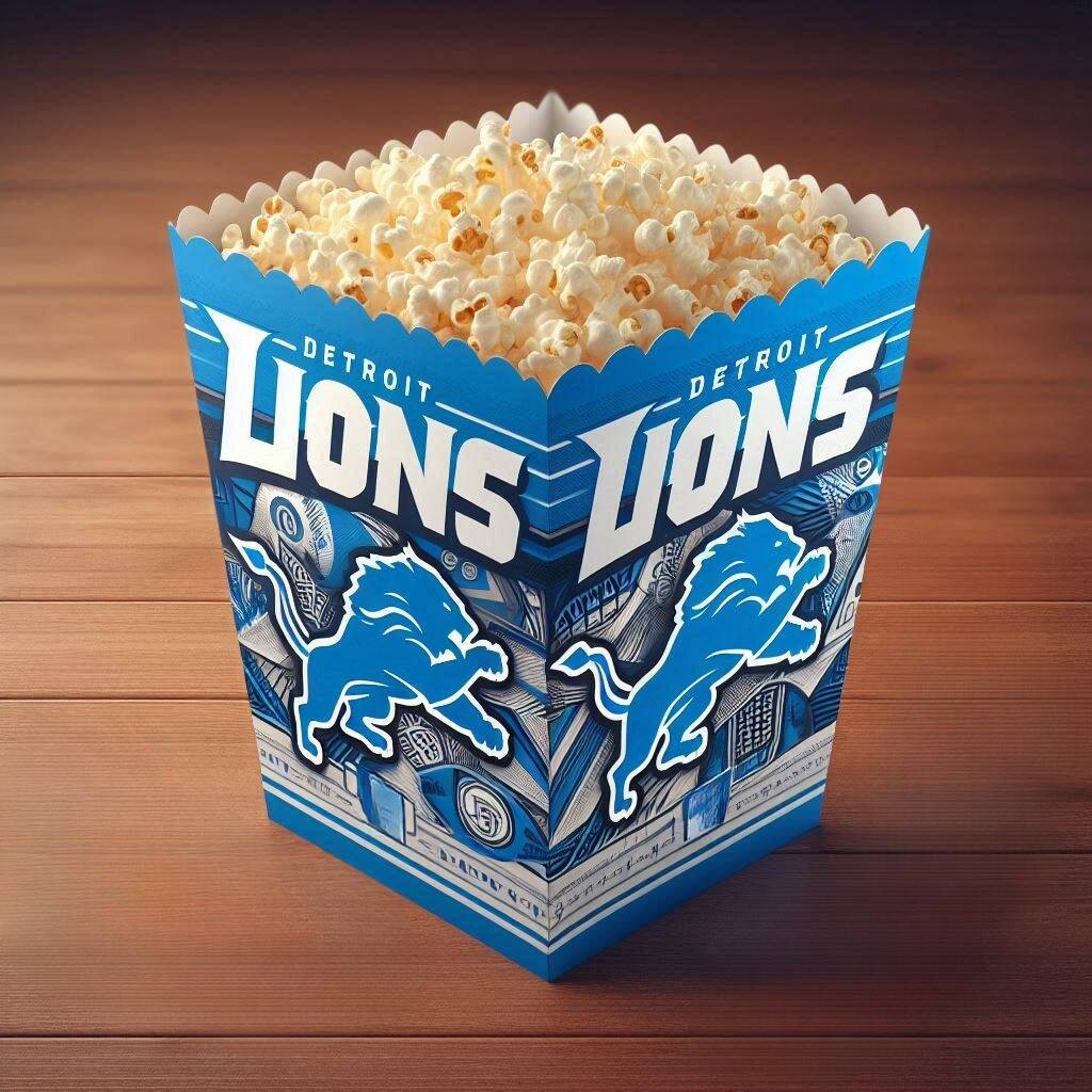 NFL Game Day Popcorn Bucket