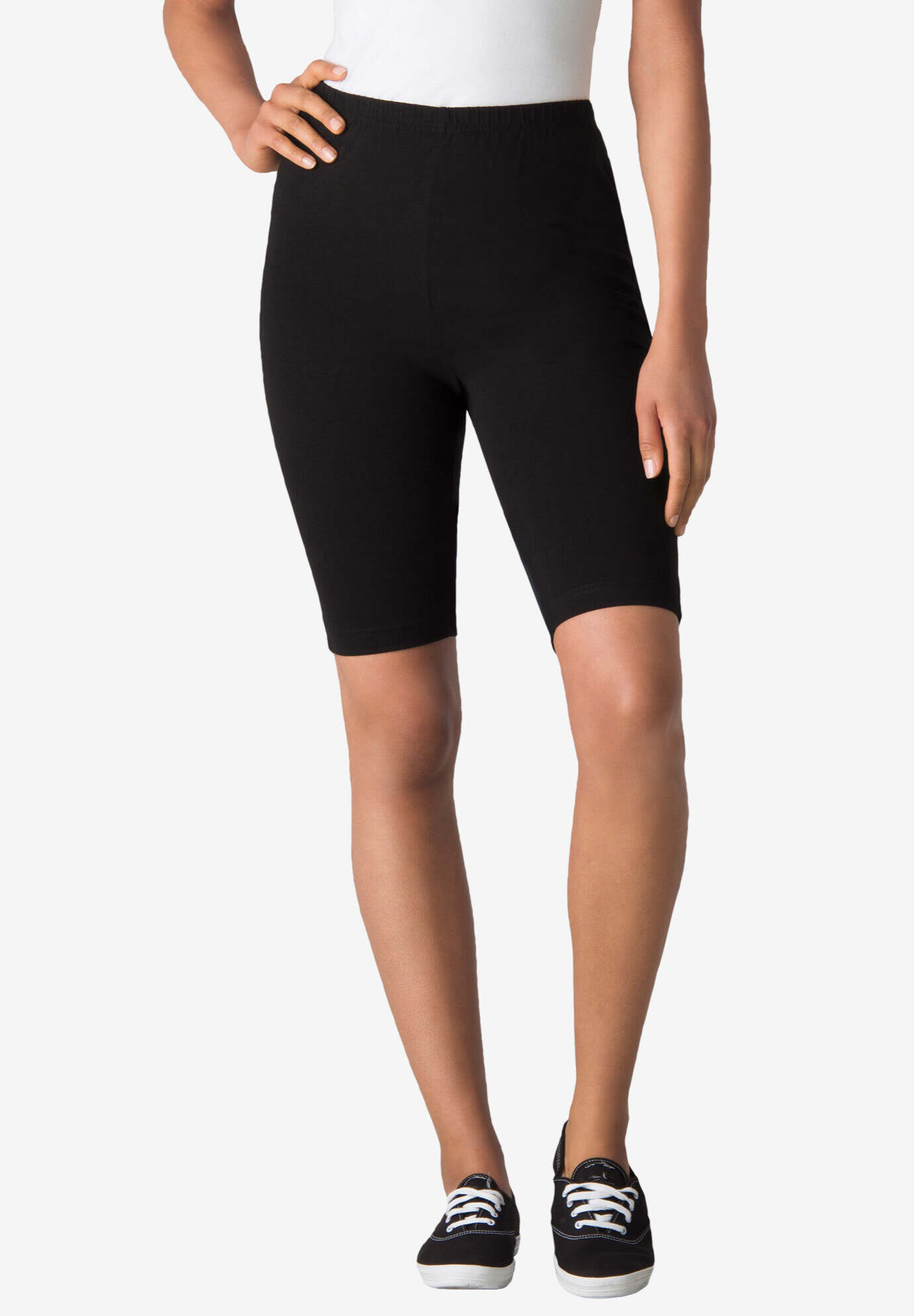 Stretch Cotton Bike Short