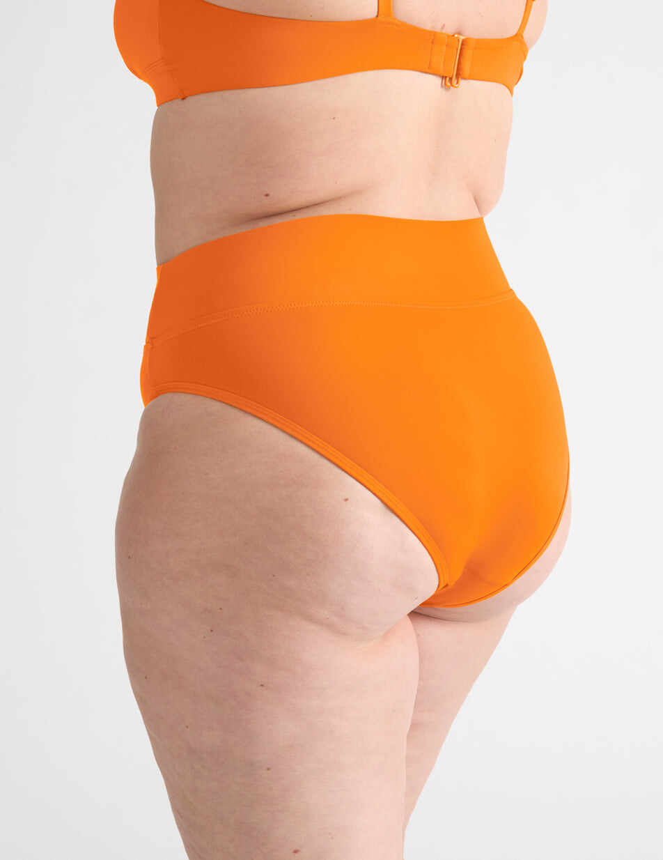 Leakproof Sculpt High Rise High Cut Swim Bottom
