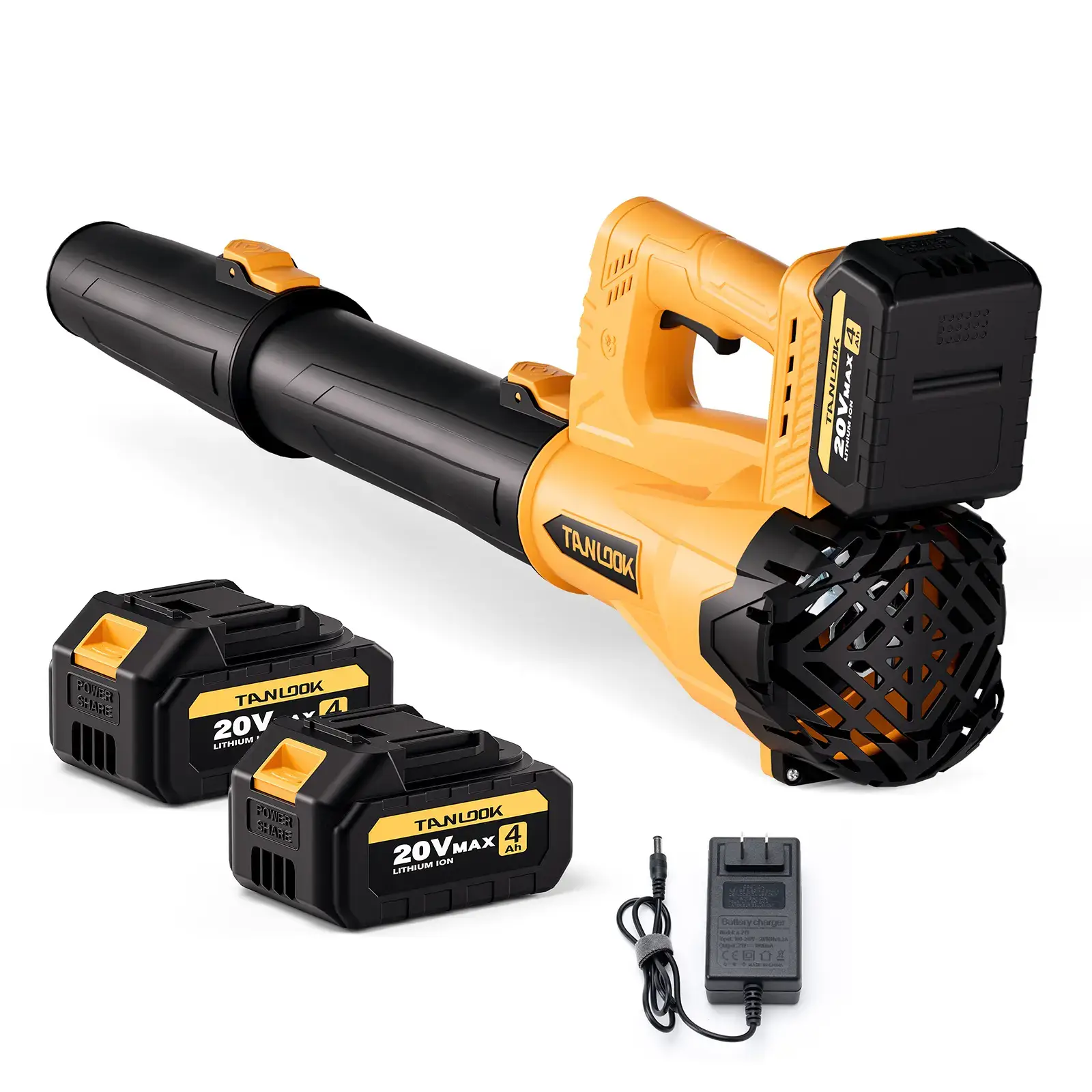 Cordless Leaf Blower - 580CFM, 160MPH, Lightweight