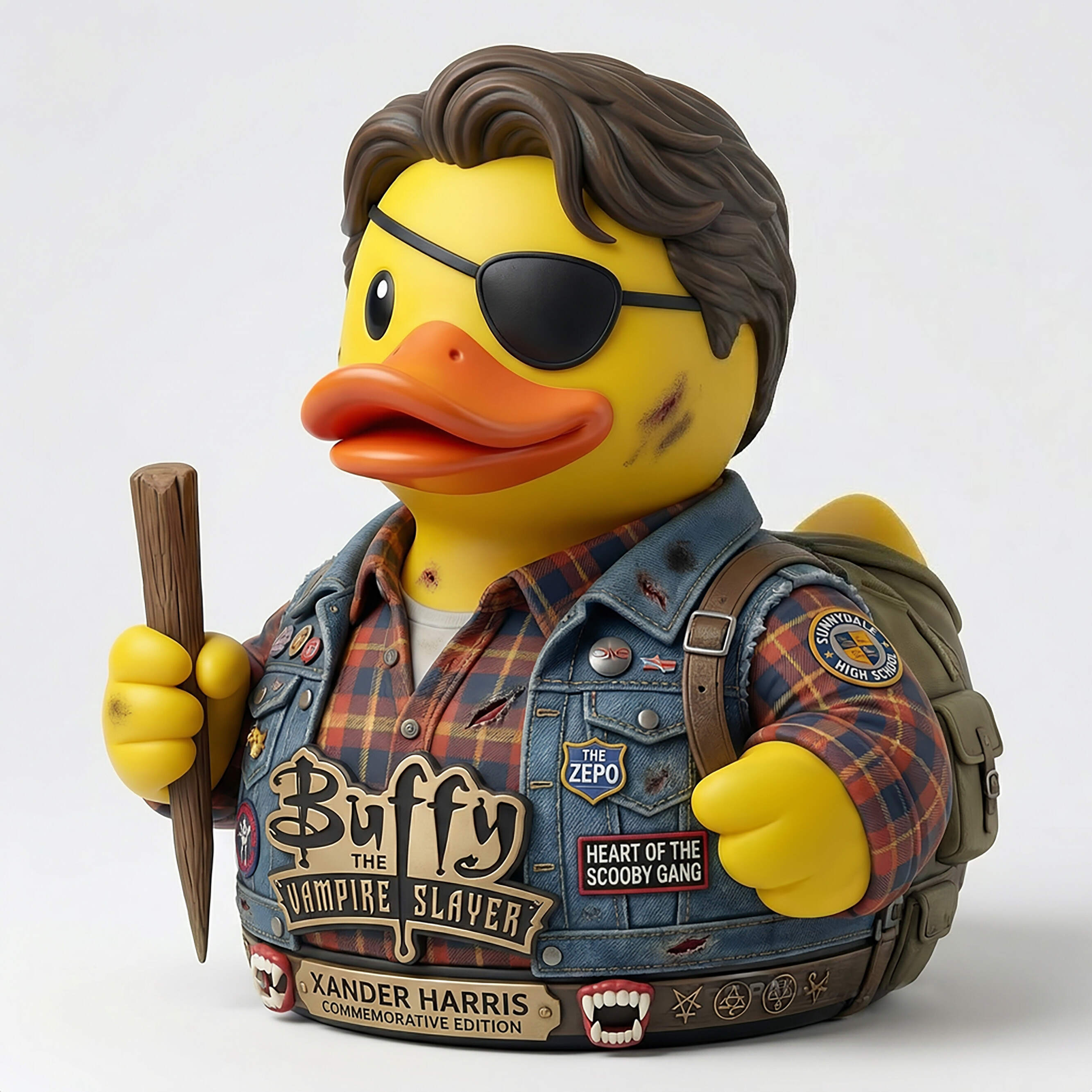 Buffy the Vampire Slayer Xander Harris Commemorative Duck