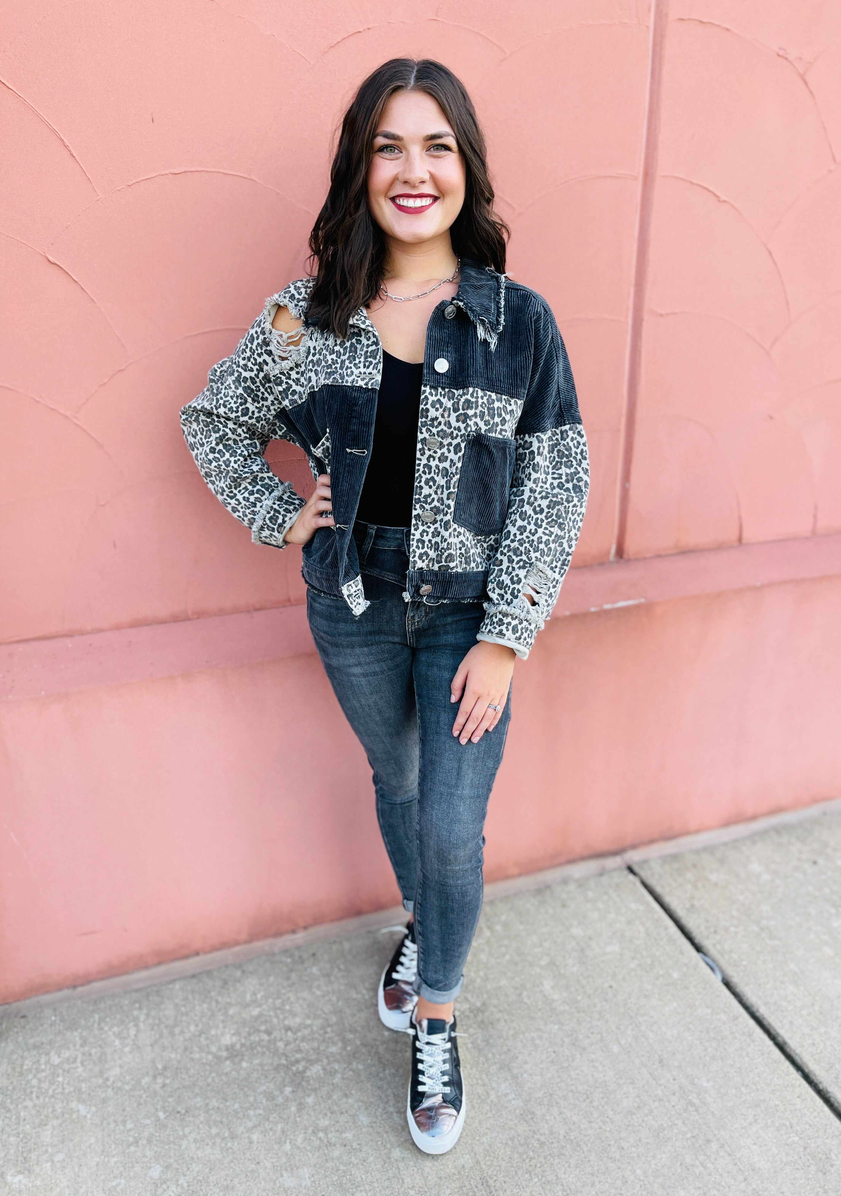 RESTOCK! Plus/Reg Shades of Grey Skinny Jeans