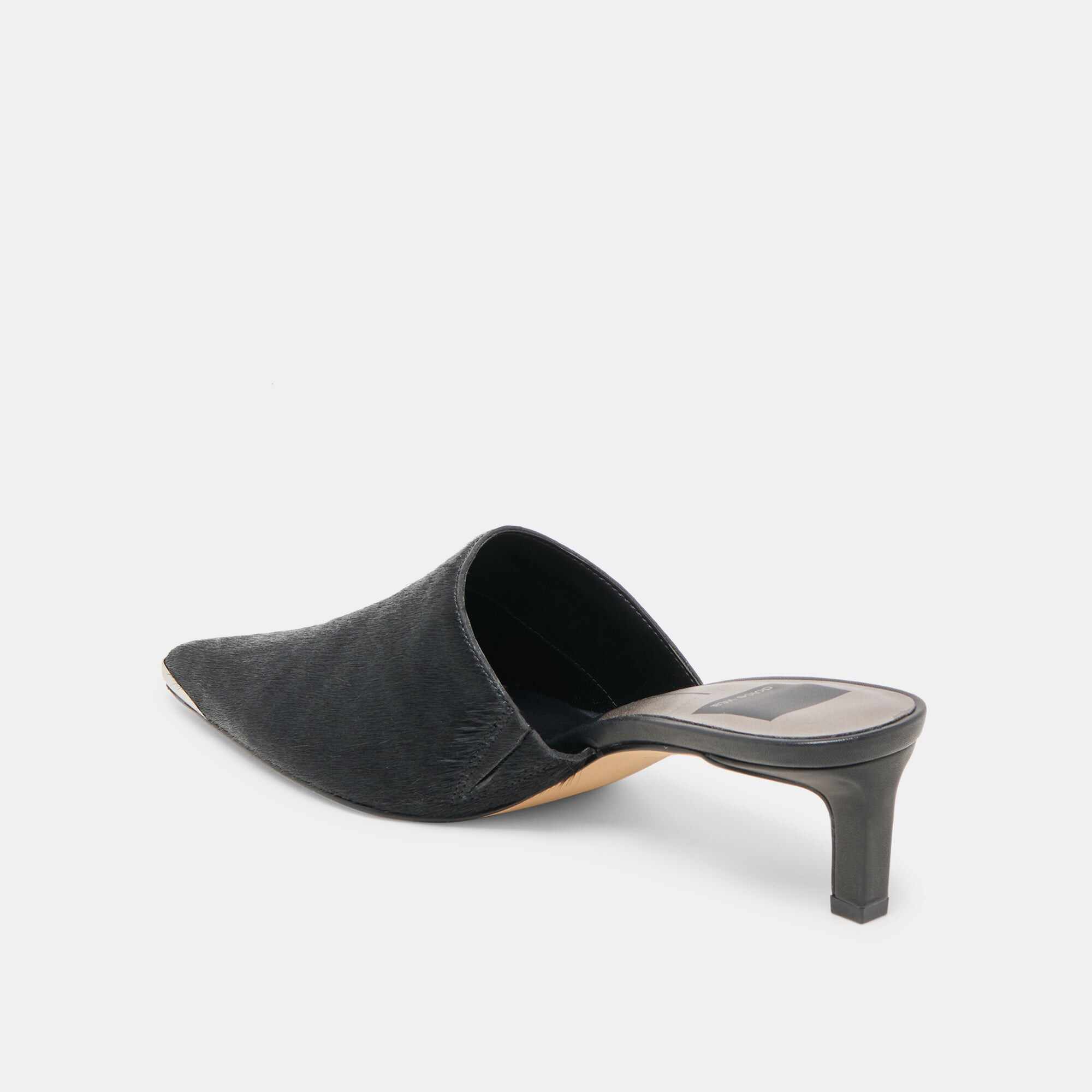 LEXY HEELS NERO CALF HAIR