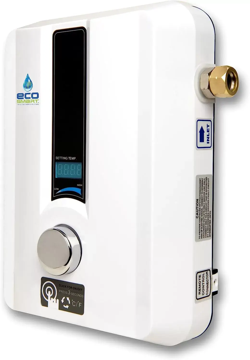 EcoSmart ECO 11 Electric Tankless Water Heater, 13KW at 240 Volts with Patented Self Modulating Technology