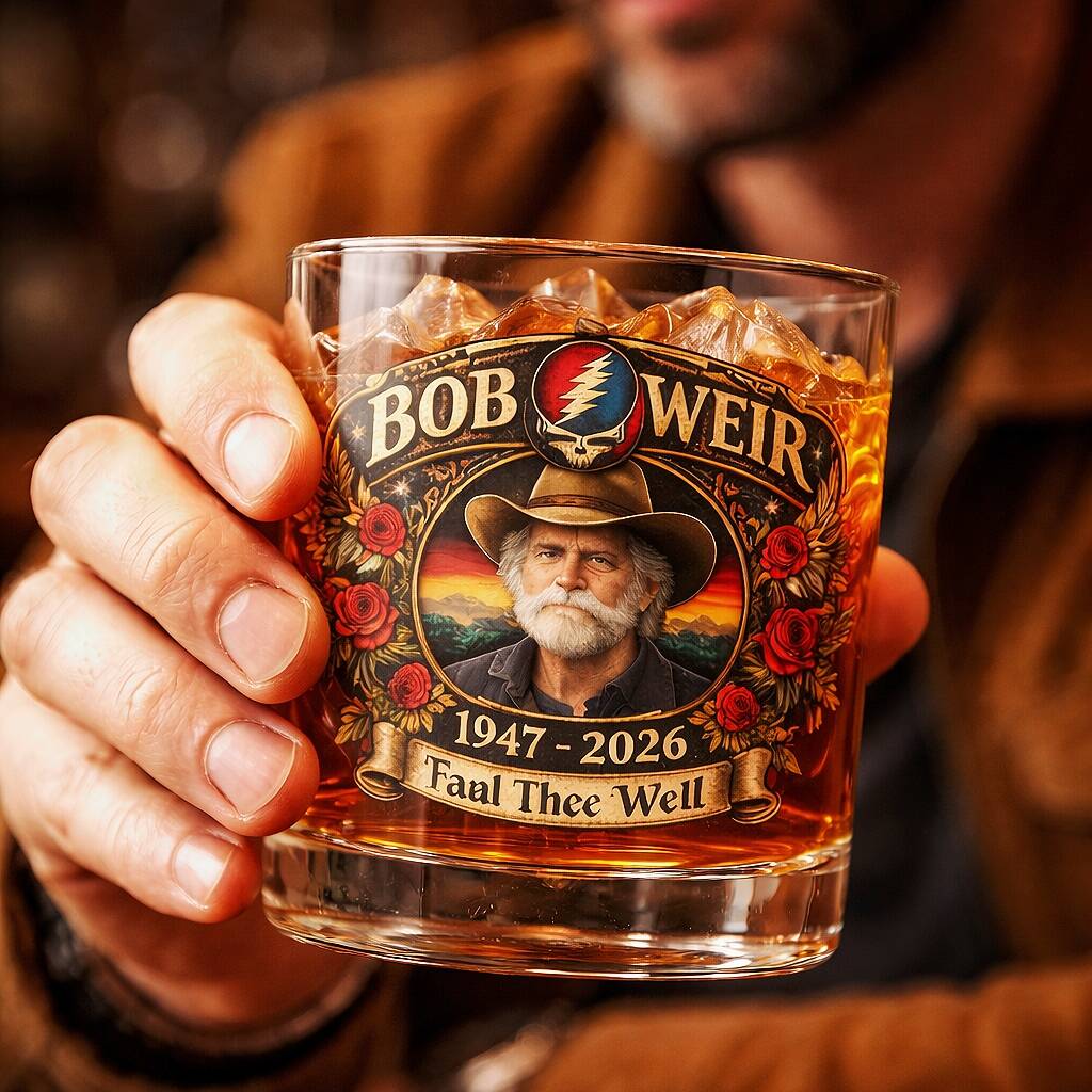 Bobby 1947-2026 Memorial Whiskey Glass