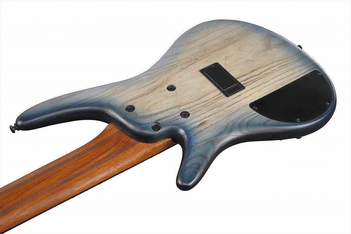 Ibanez SR Standard 6-String Electric Bass (Right-Handed, Cosmic Blue Starburst Flat)