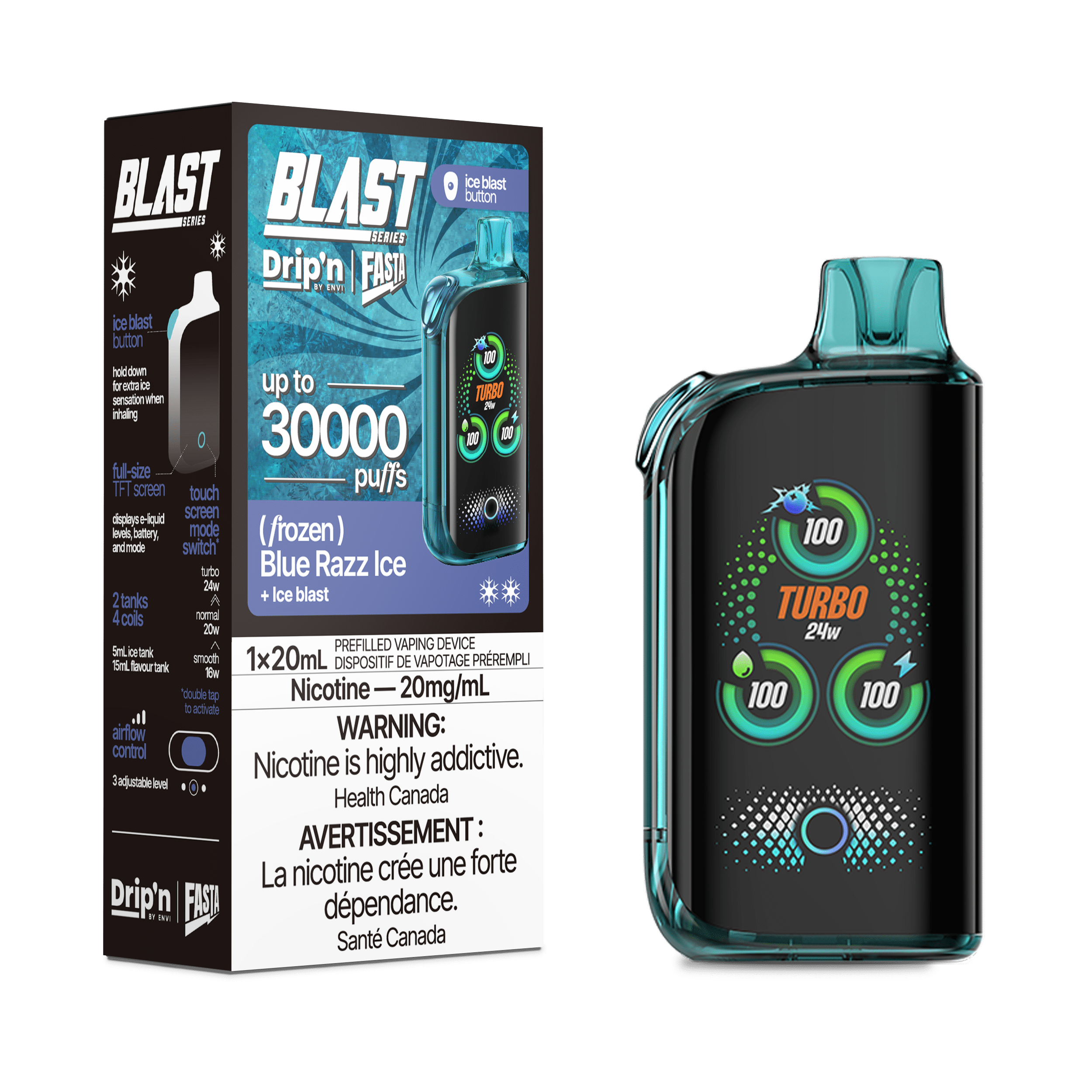 WAKA Drip'n × Fasta Blast 30K
