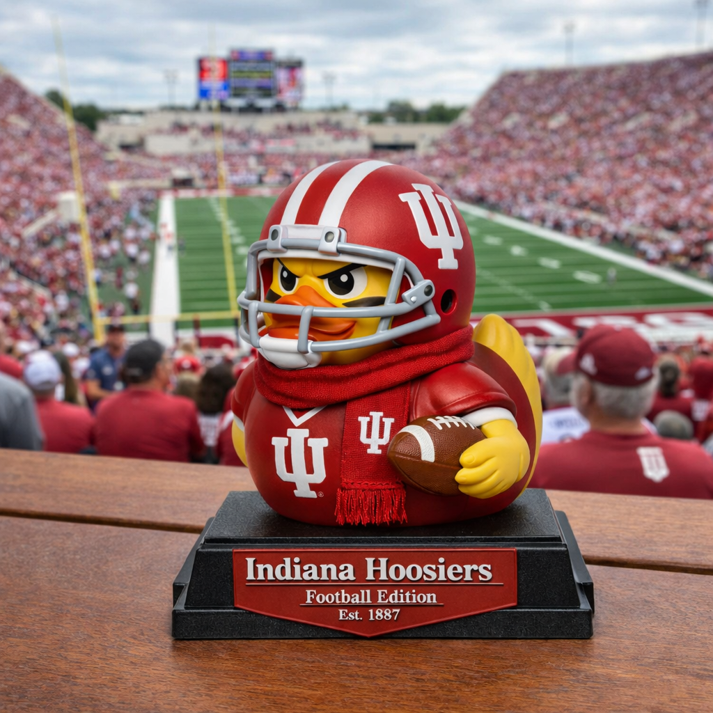 Indiana University Football Team TUBBZ Duck