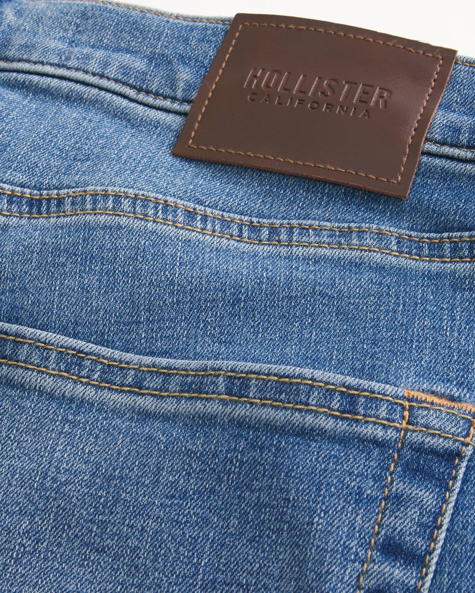 Washed Black Athletic Skinny Jeans