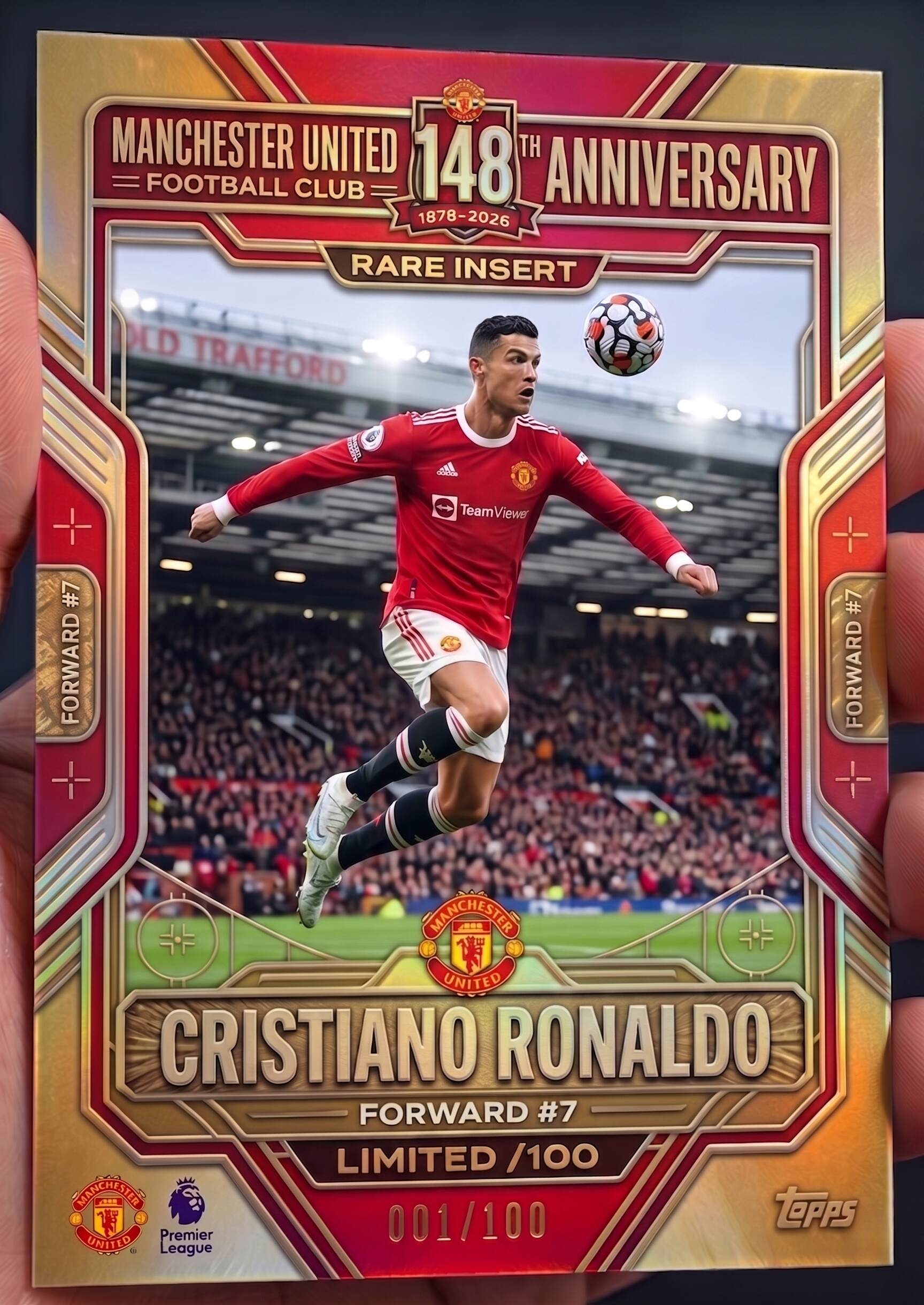 2026 Manchester United 148th Anniversary Legacy Collection Hobby Box