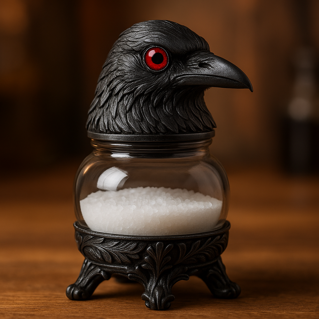 Witchy Raven Potion Spice Jars🐦🧙‍♀️