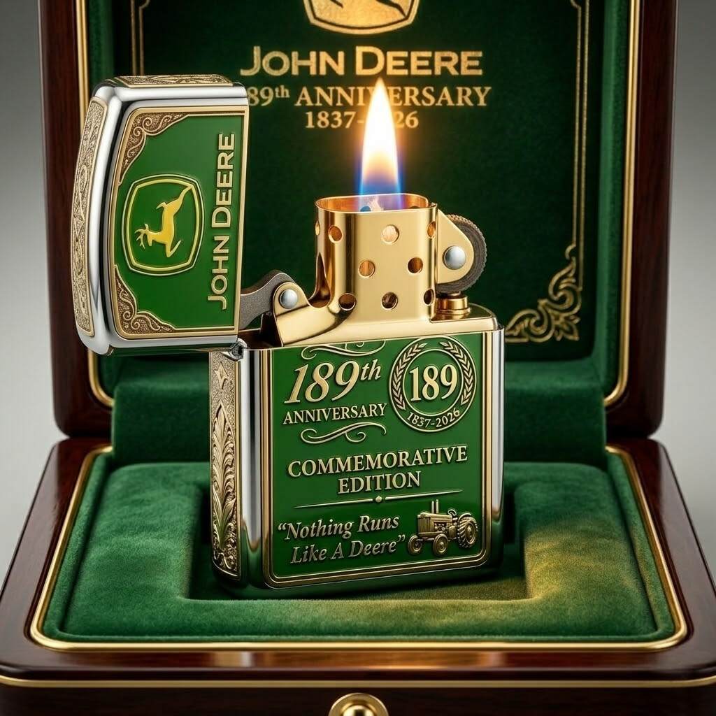 John Deere 189th Anniversary Commemorative Windproof Lighter