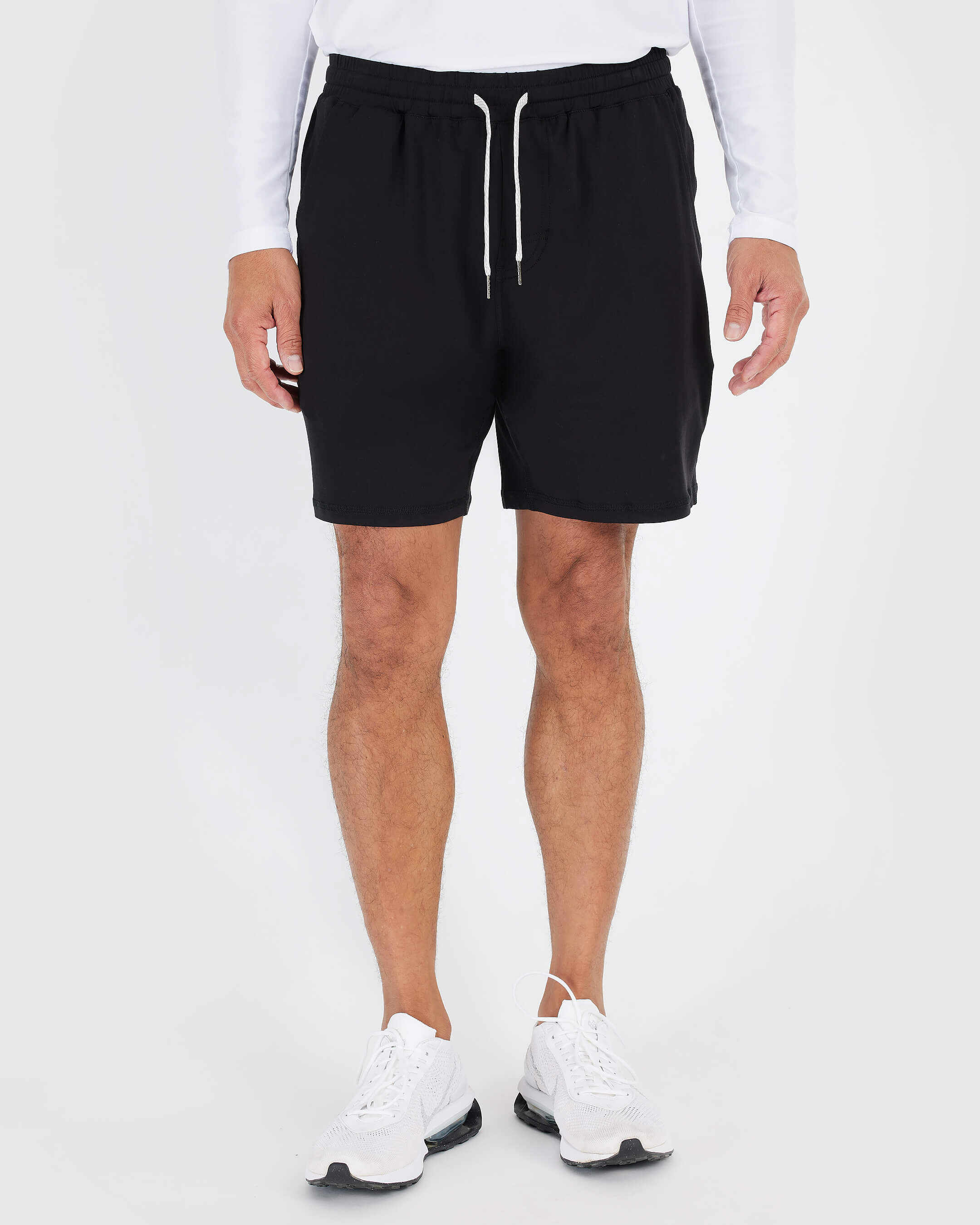 Black & Dark Heather Navy Active Comfort Shorts 2-Pack