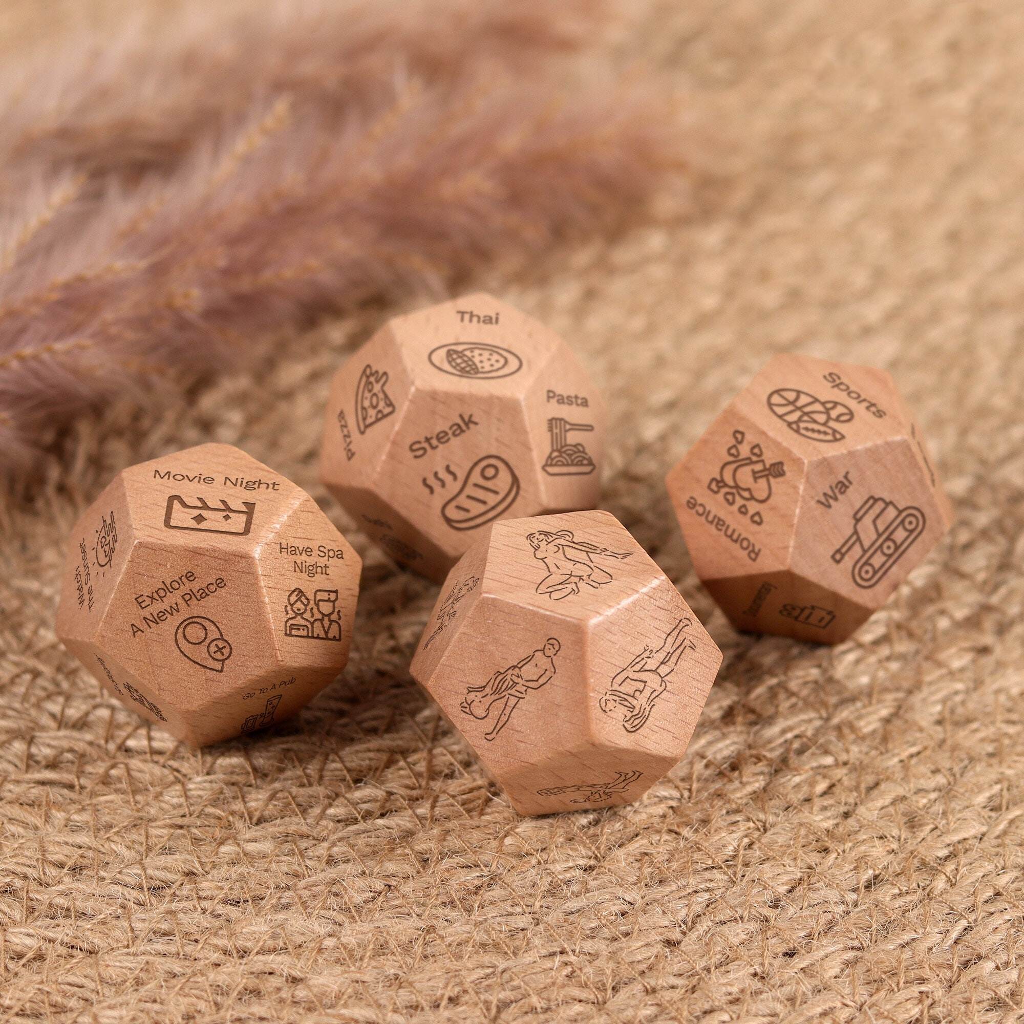 Personalized Date Night Dice