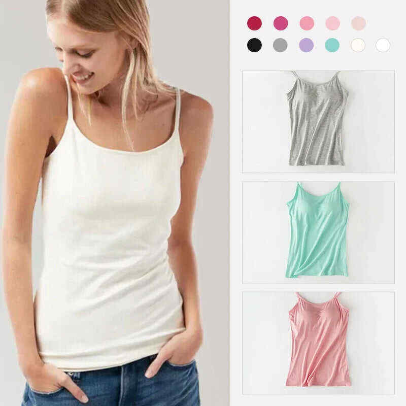 2024 Summer Sale 50% Off - Tank With Built-In Bra