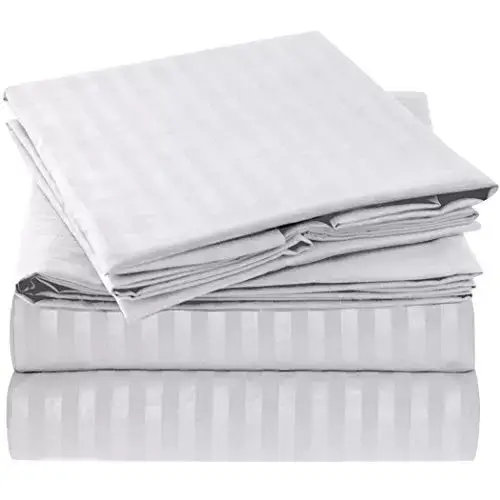 Brushed Microfiber Hypoallergenic 4 pcs Bedsheet Set