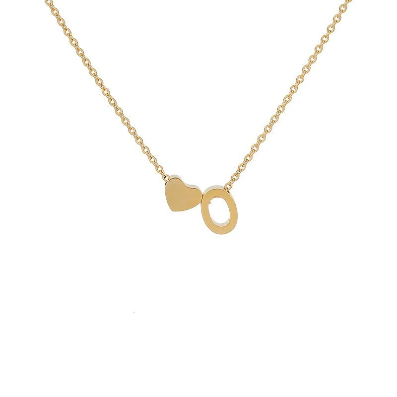 🔥Last Day 69% OFF ✨Personalized Gold Heart A-Z Initial Necklace Jewelry Gift for Her