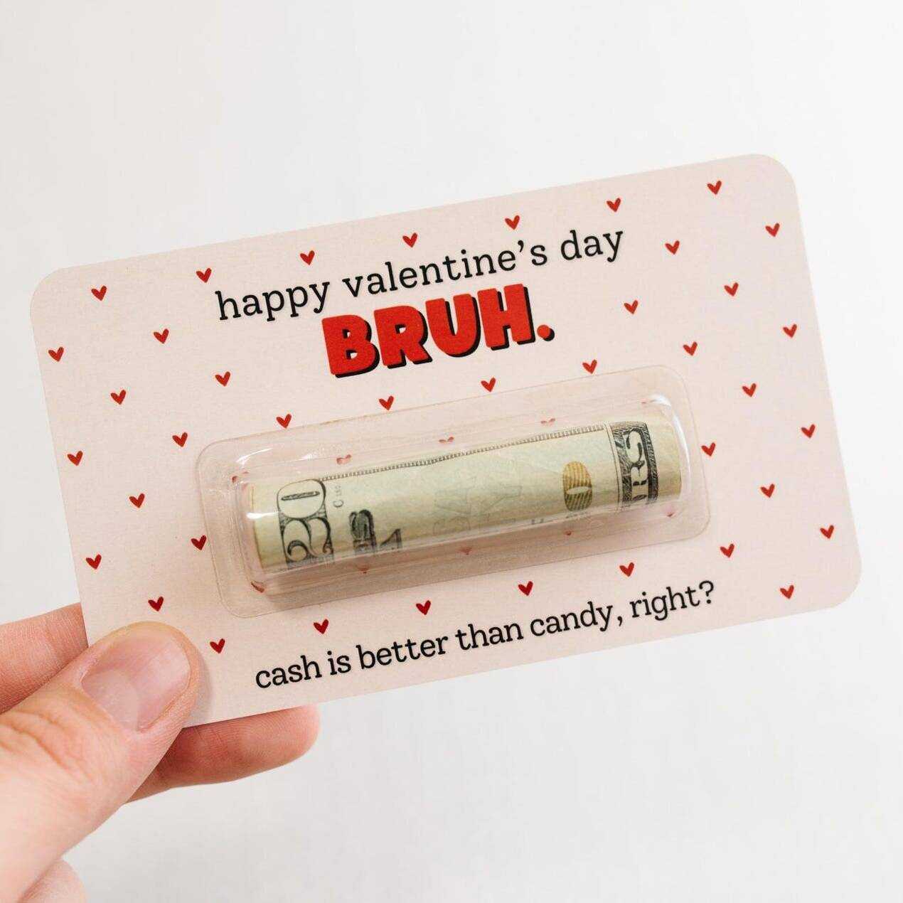 Valentine's Day Funny Cash Gift