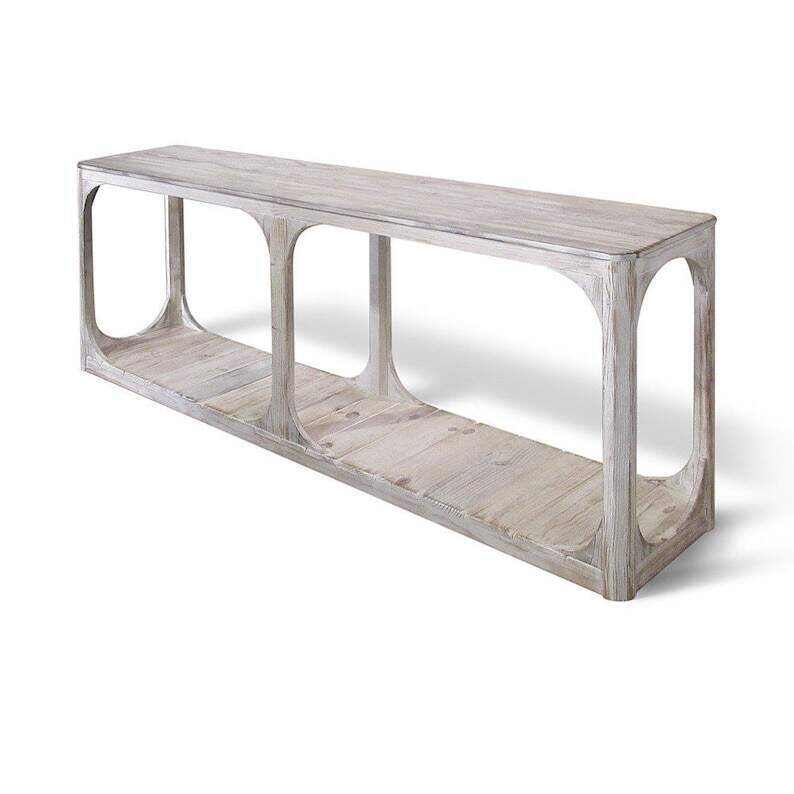 Console Table, Sofa Table, Reclaimed Wood, Occasional Table, Handmade, Rustic