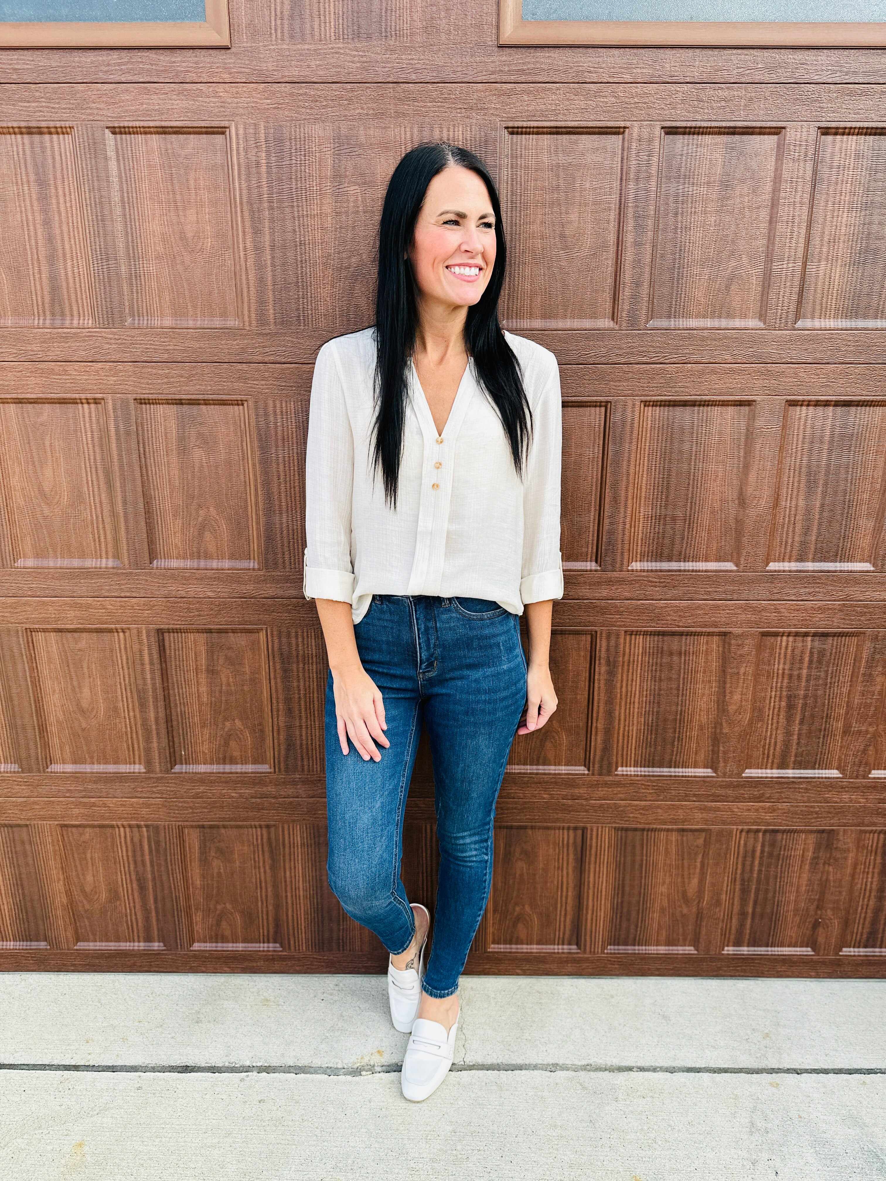 REG/CURVY Triple Trouble Tummy Control and Butt Lifting Skinny Jeans