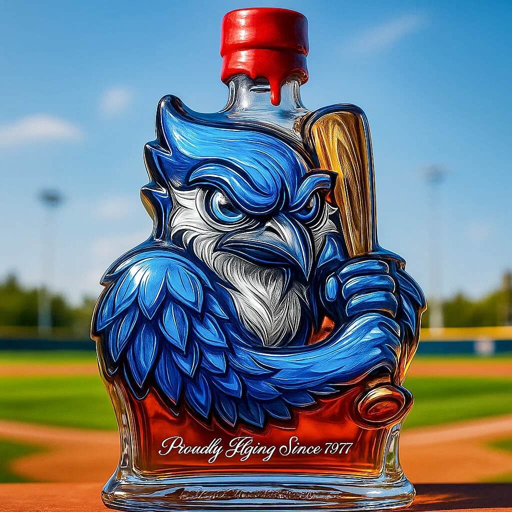Toronto Blue Jays Whisky Bottle