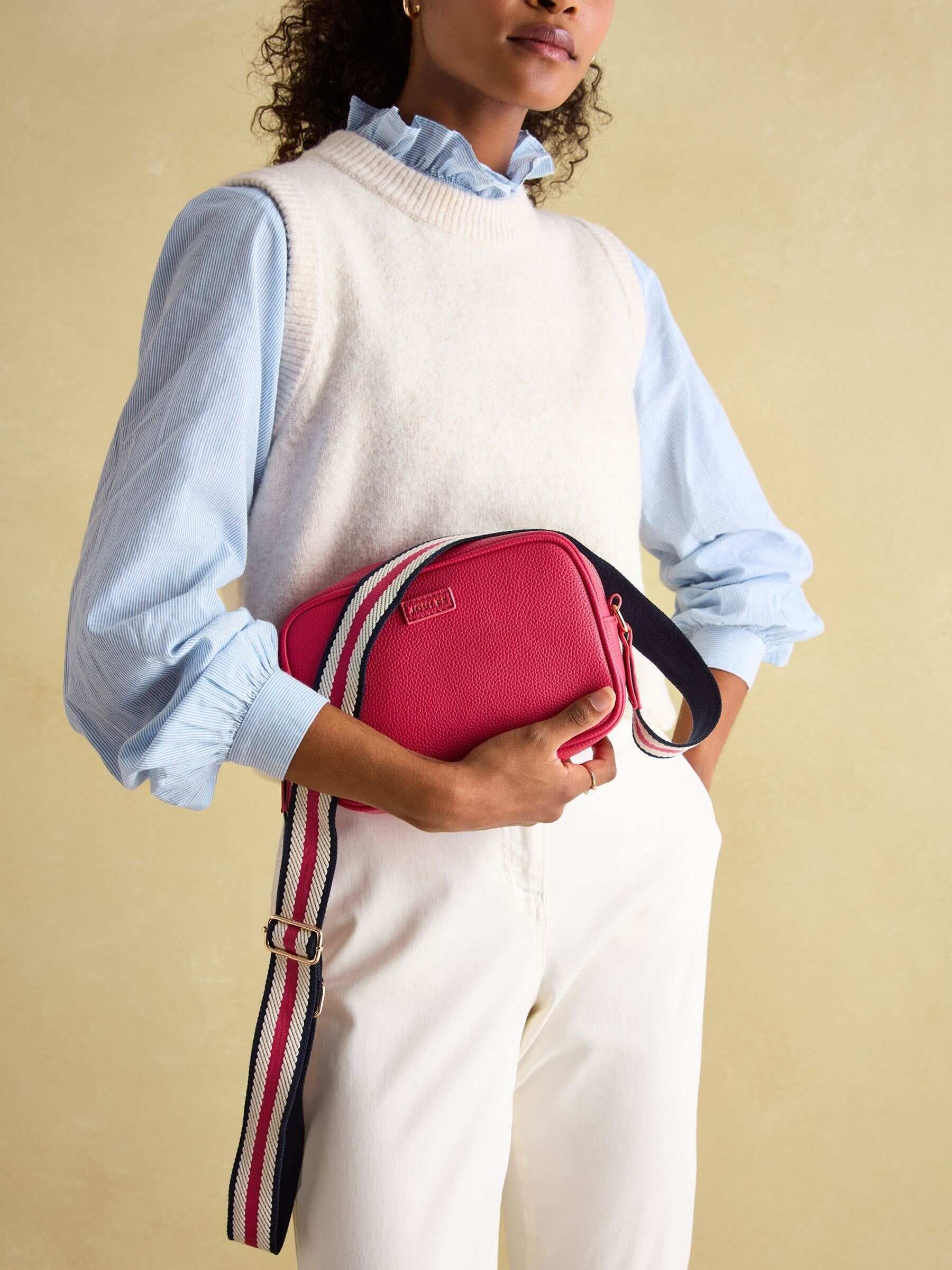 Trent Pink Cross Body Bag