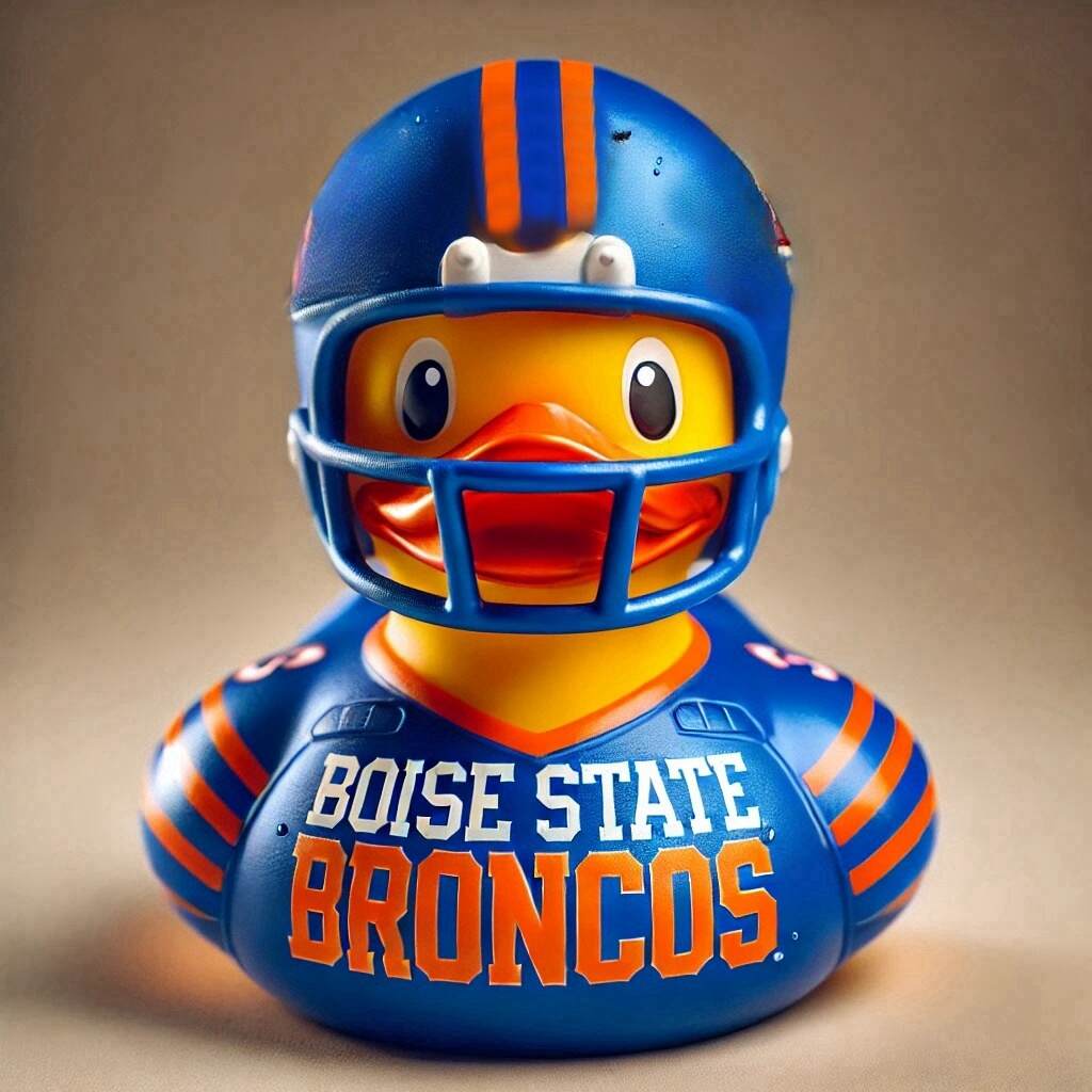 College Football Rubber Duck