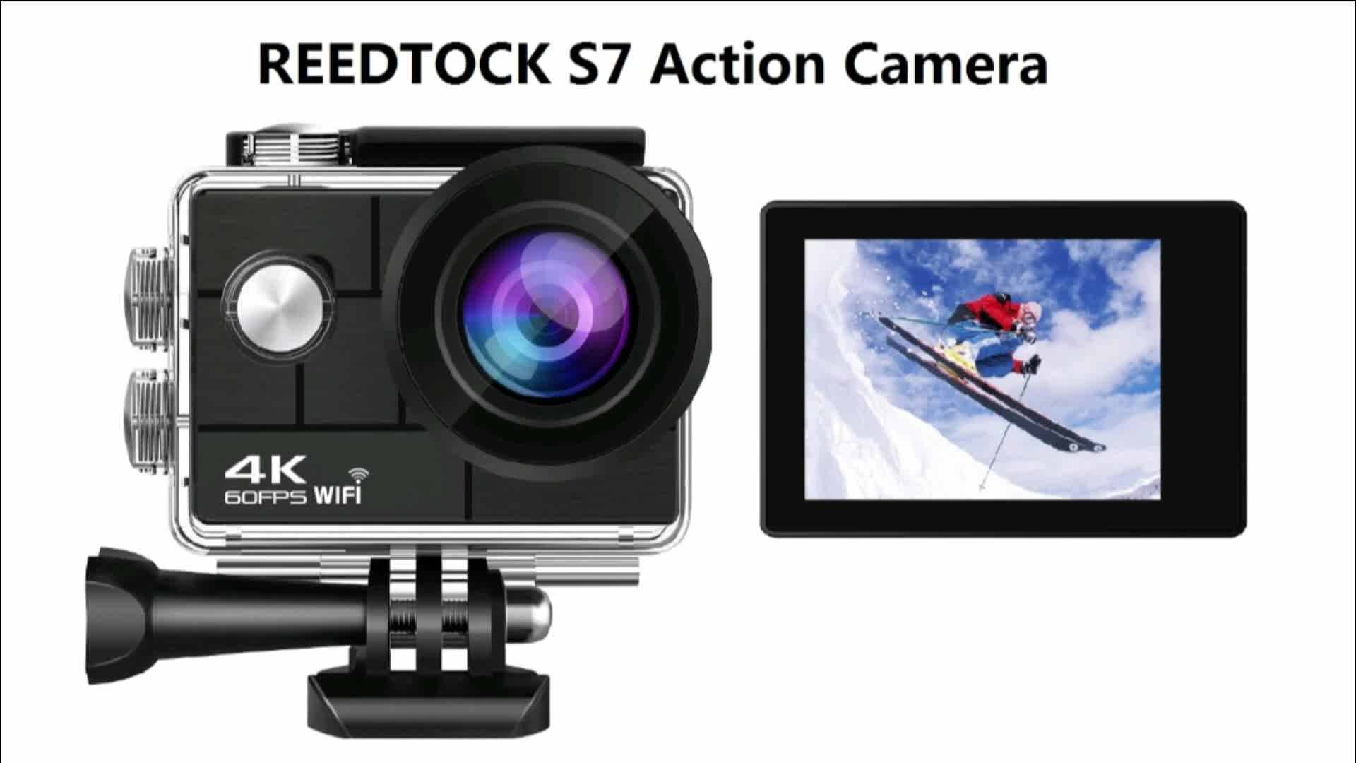 Action Camera Ultra HD 4K/60fps 24MP WiFi 2
