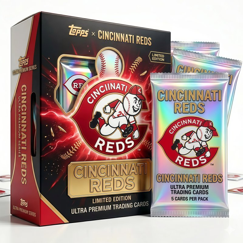 Topps x Cincinnati Reds Limited Edition Ultra Premium Trading Cards!